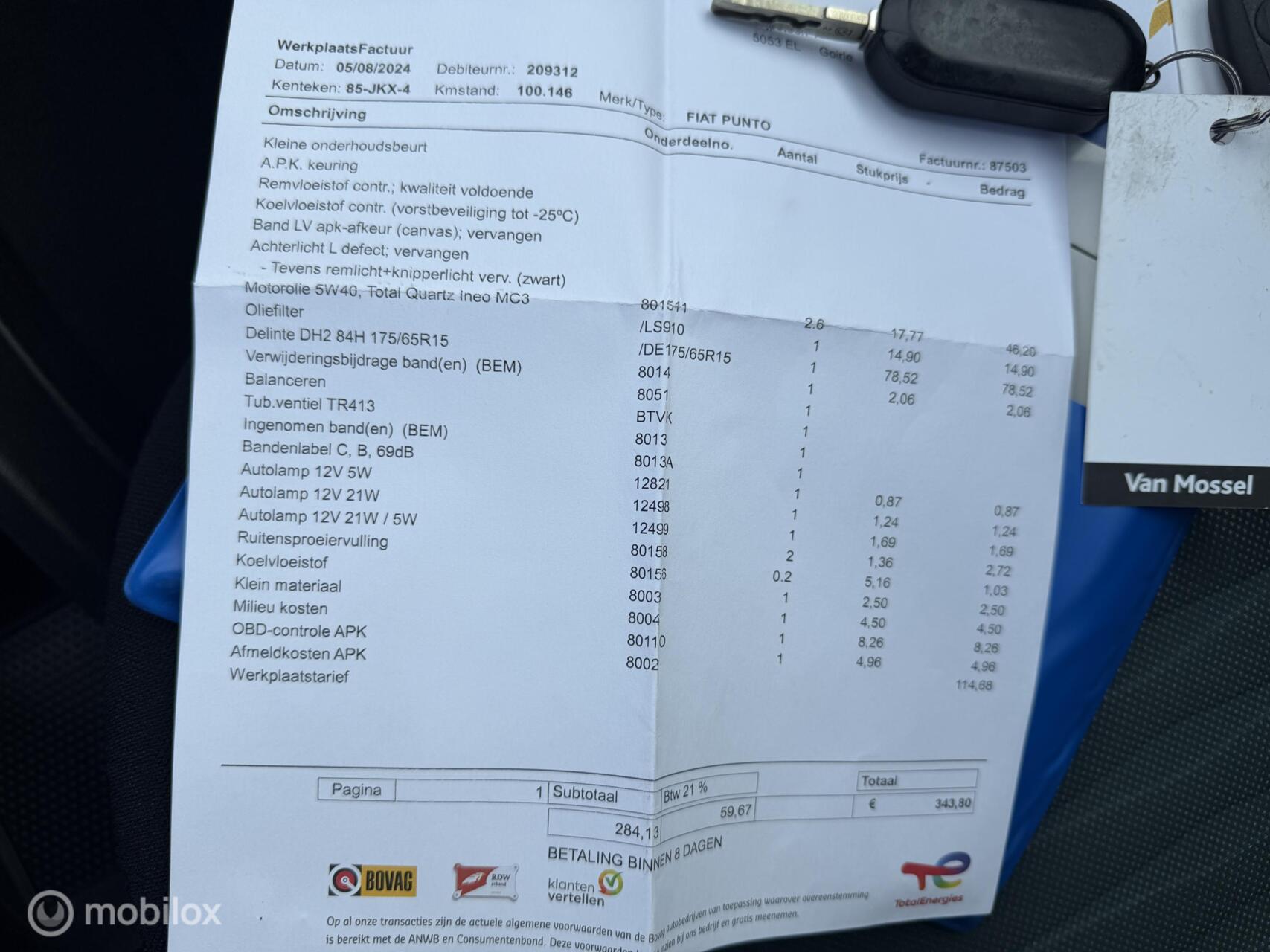 Foto van Fiat Fiat Punto