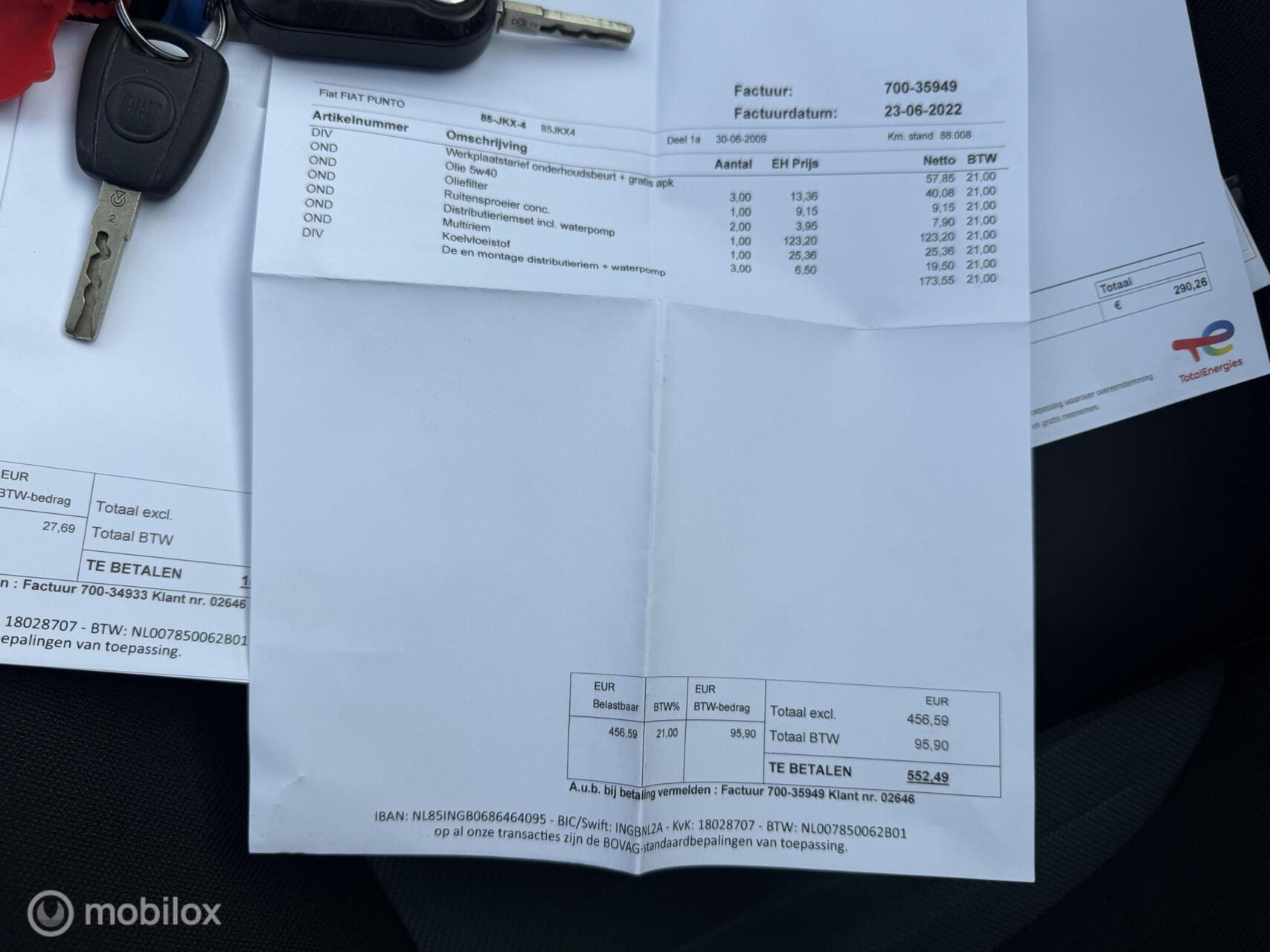 Foto van Fiat Fiat Punto
