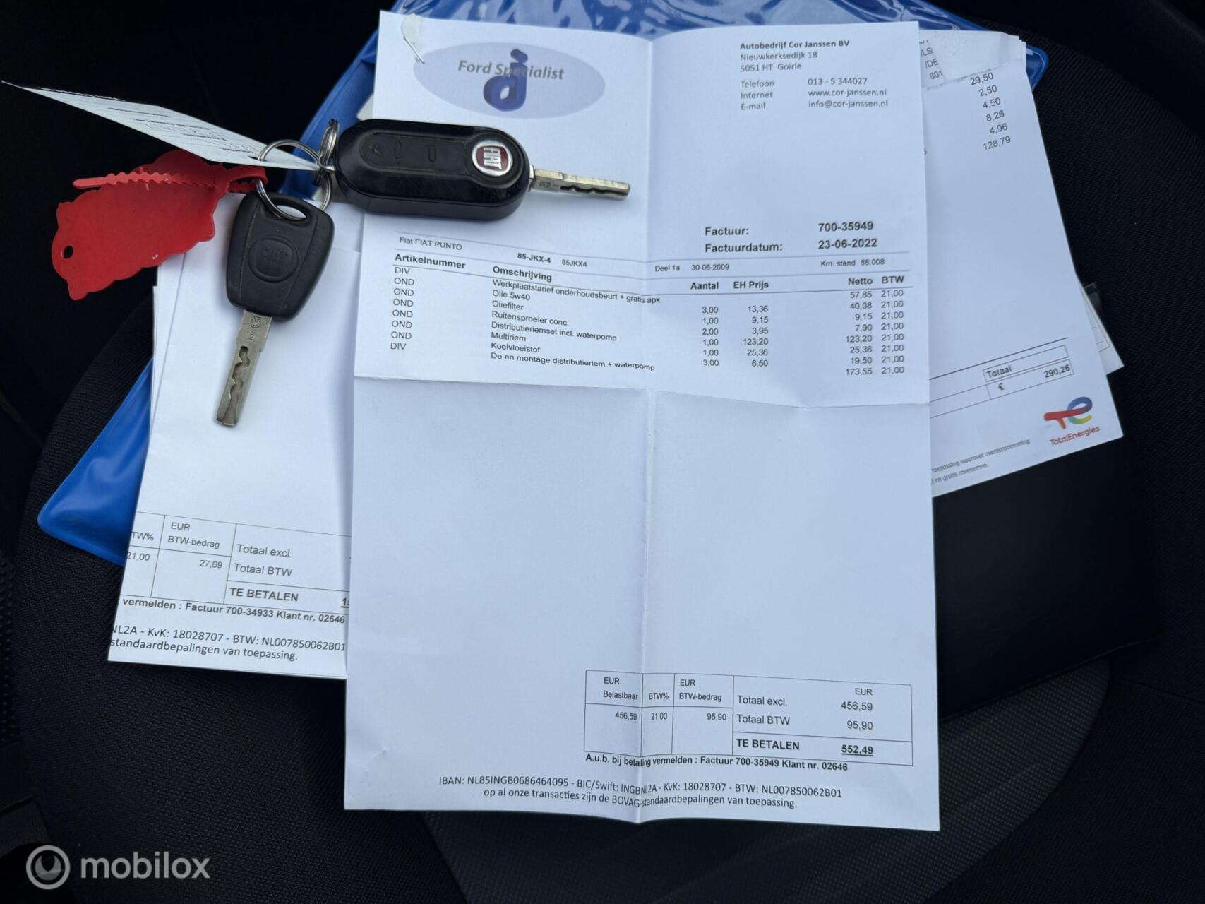 Foto van Fiat Fiat Punto
