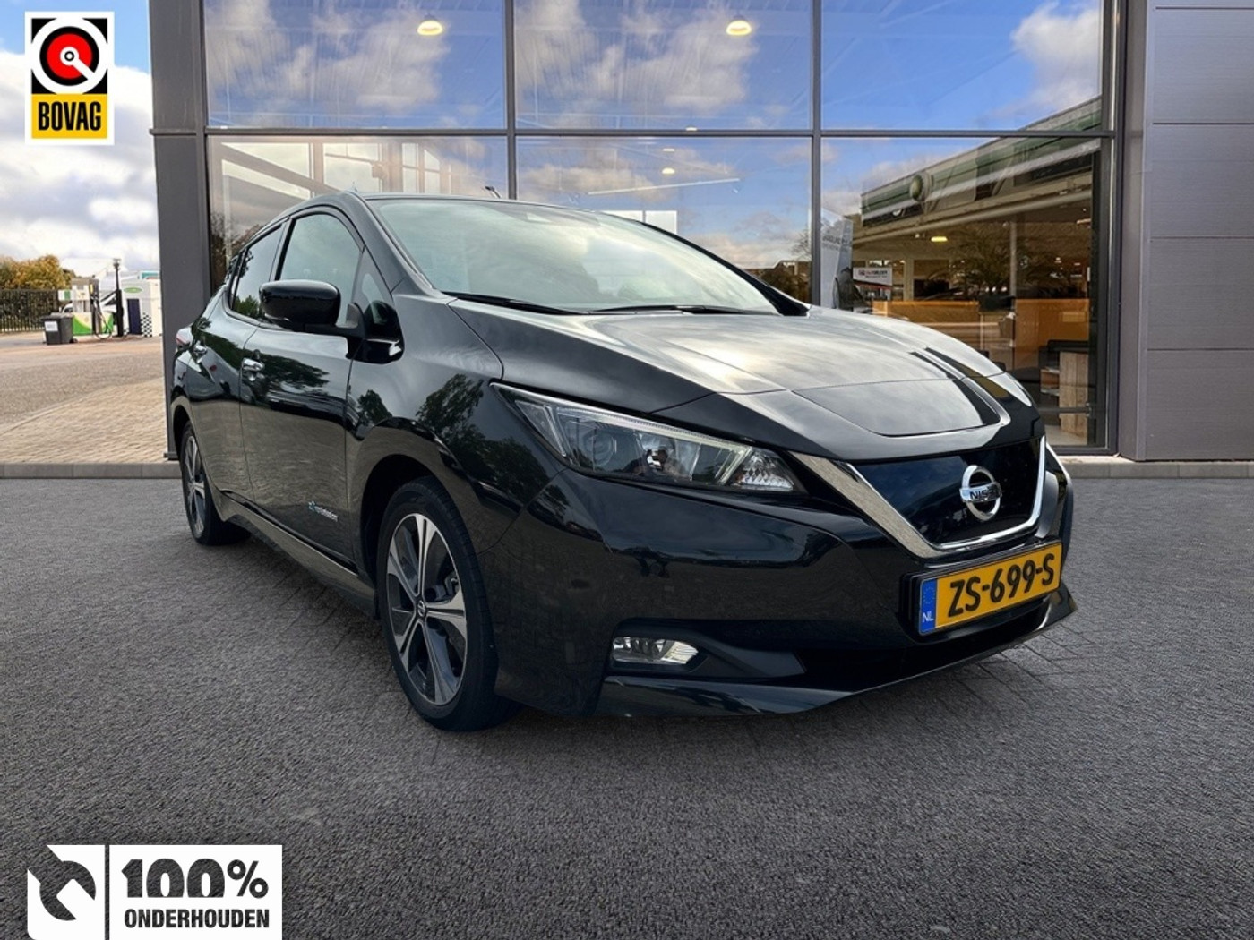 Nissan Nissan Leaf 40kwh N-Connecta 40 kWh | 360° Camera | NL-auto | Adapt. cruise | Stoe 2019 - voorkant
