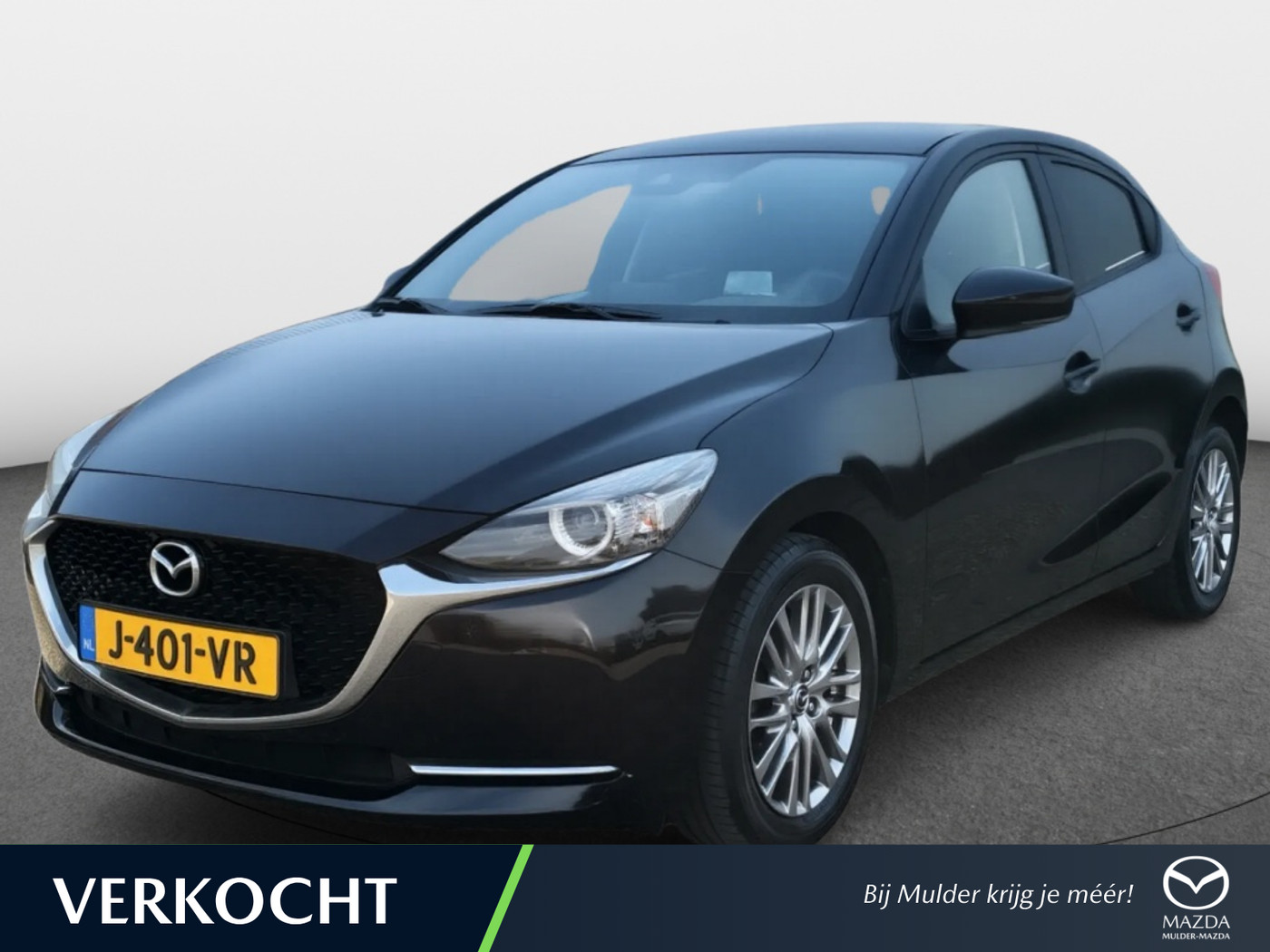 Mazda Mazda2 1.5 Skyactiv-G 90pk Luxury | i-Activsense Pakket | Navi | Keyless | HUD | LED | PDC | Camera | Stoelverwarming | 16" Velg 2020 - voorkant