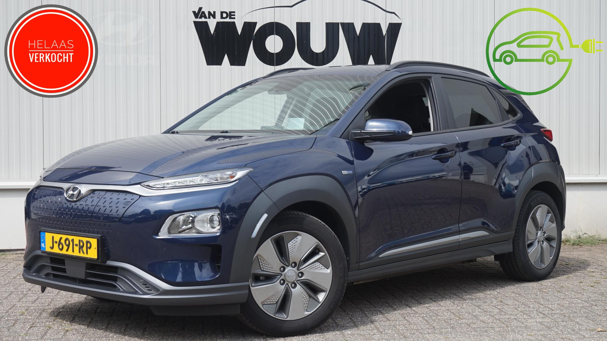 Hyundai Kona EV Fashion 64 kWh 2020 - voorkant