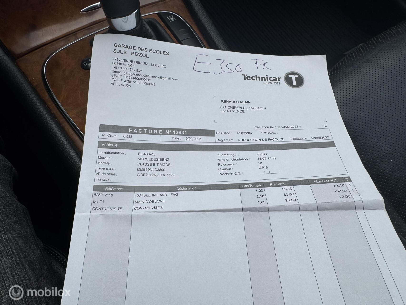 Foto van Mercedes-Benz E 350