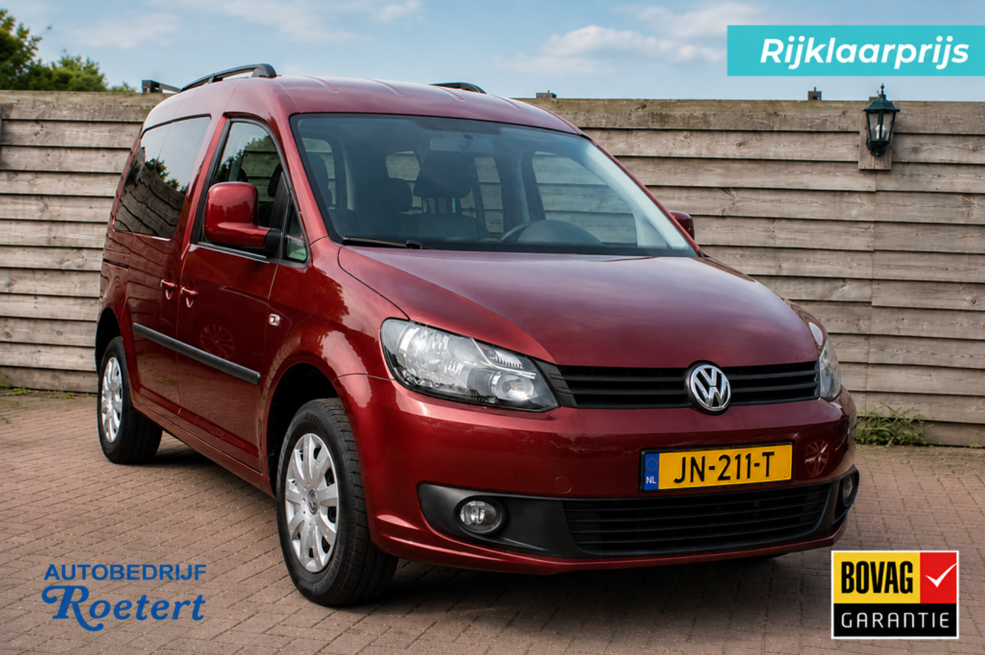 Volkswagen Caddy 1.2TSI 105pk Trendline airco/el.pakket/trekhaak 5-pers 2011 - voorkant