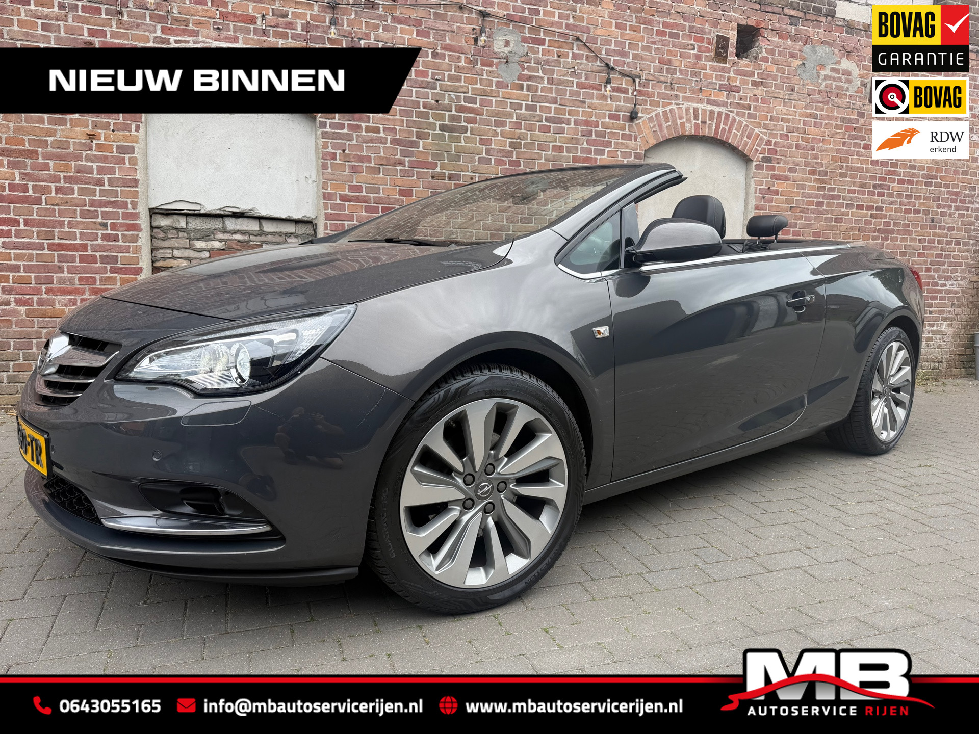Opel Cascada 1.6 Turbo Cosmo, Full option 2015 - voorkant