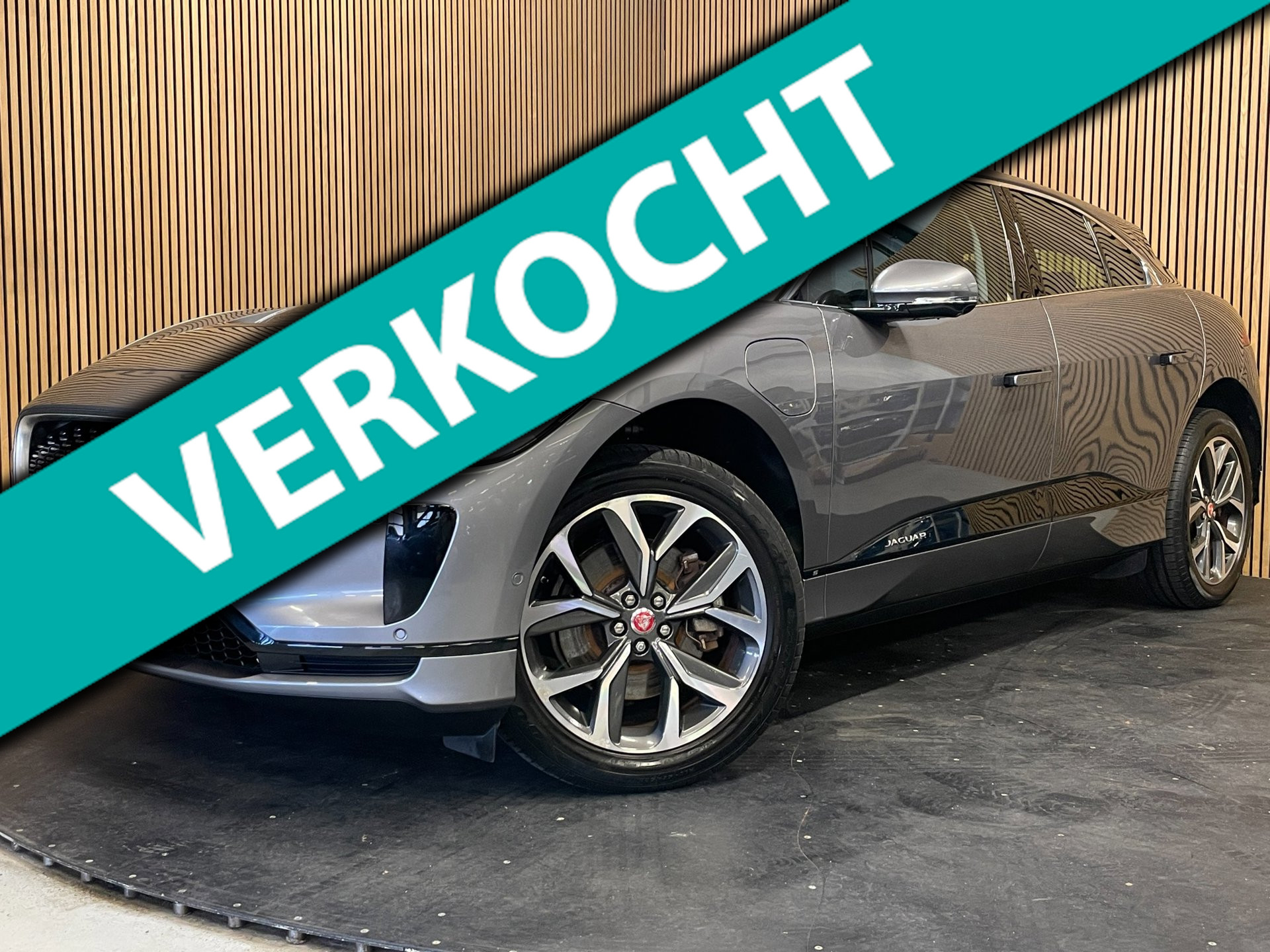 Jaguar Jaguar I-pace EV320 S Business Pack 90 kWh|3-FASE|87% SOH|453KM|V+A+360+3D-CAMERA|CARPLAY|STOELVERW|MERIDIAN|NAP|NL|1e EIGENAAR| 2020 - voorkant