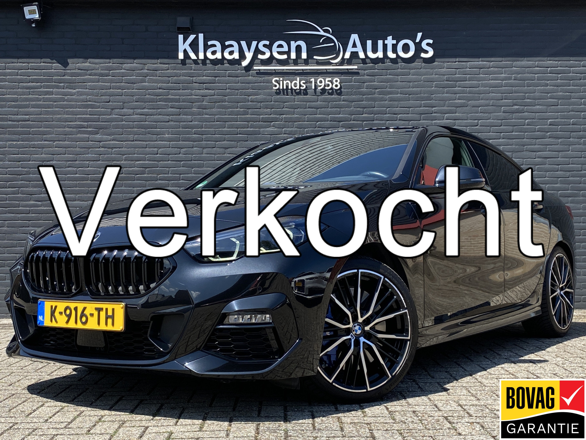 BMW 218i 218i High Executive M Sport AUT. | 1e eigenaar | dealer onderh. | kuipstoelen | sfeerverl. | H/K audio | camera 2021 - voorkant