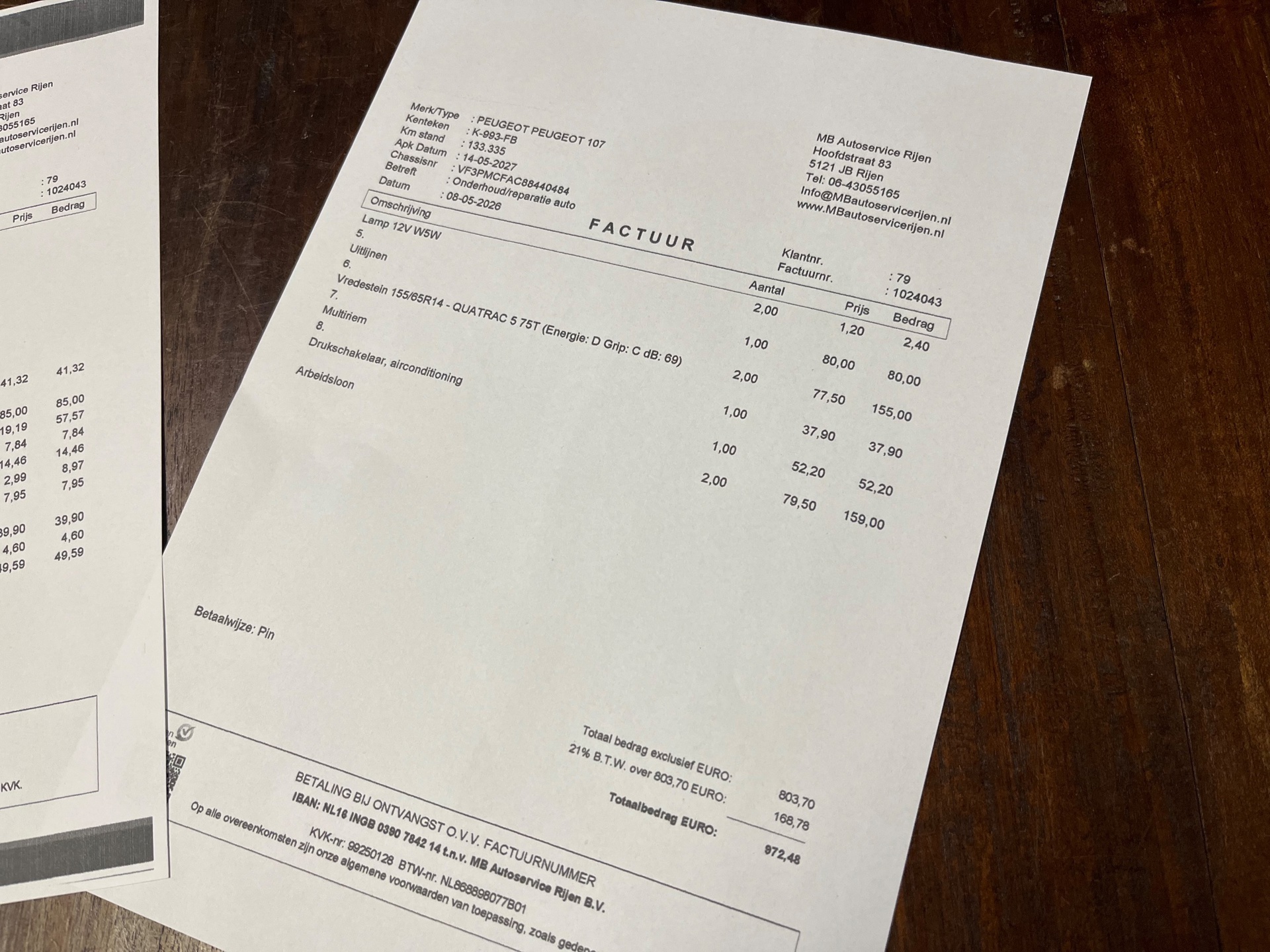 Foto van Peugeot 107