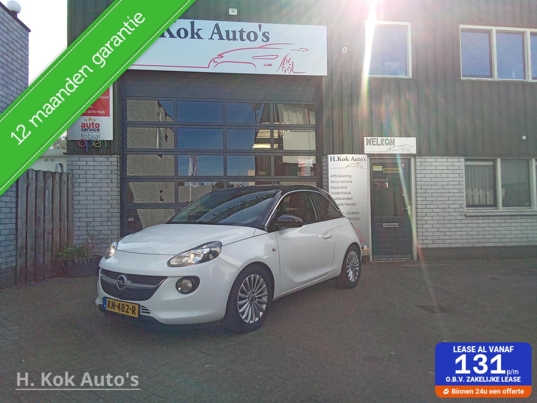 Opel Adam 1.0 Turbo Jam Favourite NAVI /PANO 2016 - voorkant