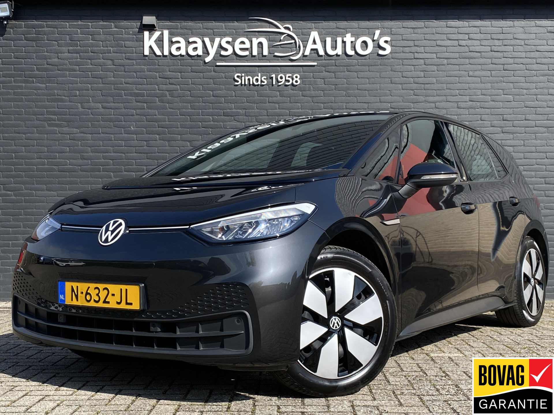 Volkswagen Id.3 Pure 110 KW Pure 45 kWh 150 pk | dealer onderh. | navigatie | adapt. cruise | parkeersensoren | apple carplay 2021 - voorkant