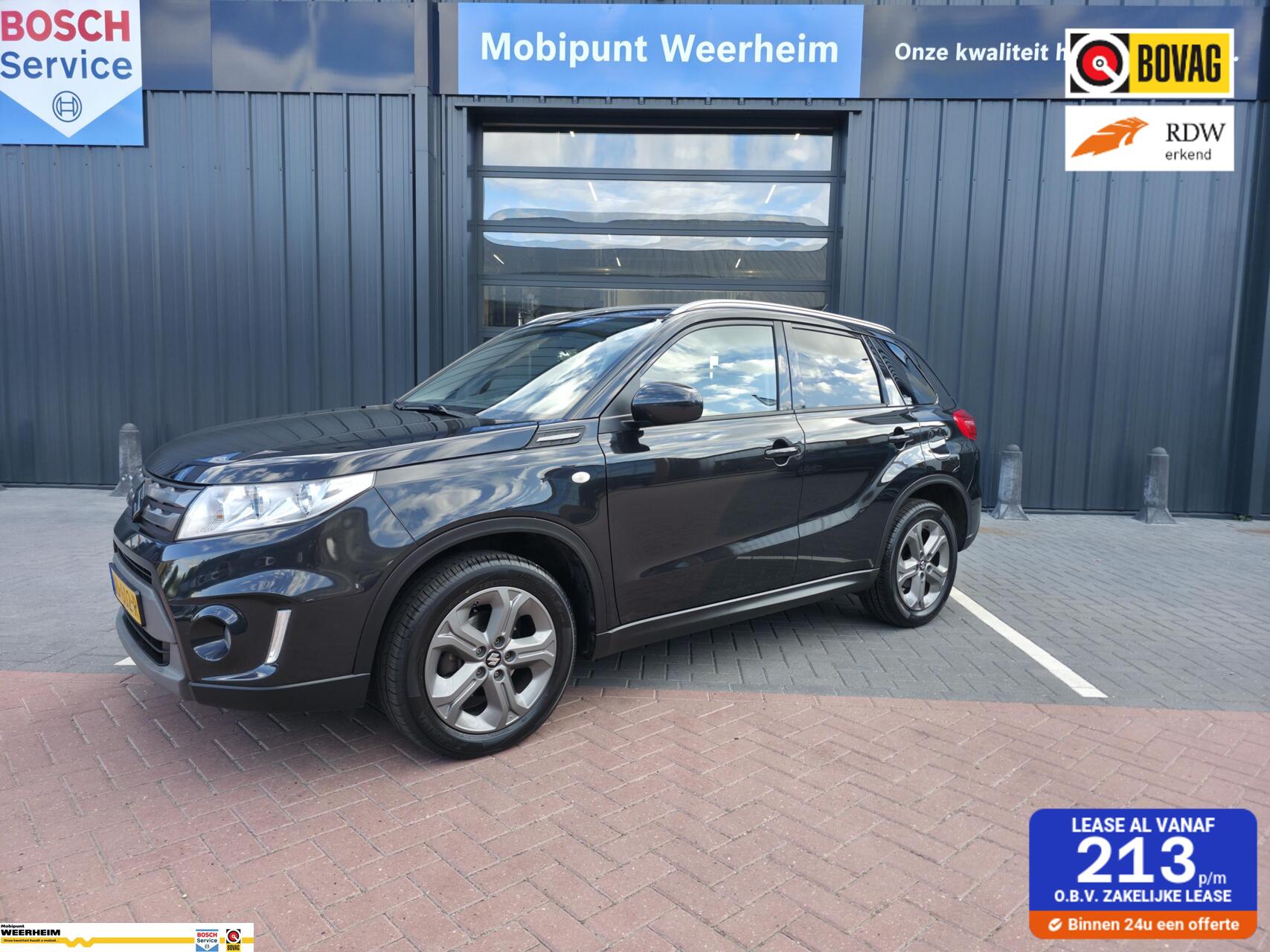 Suzuki Vitara 1.6 Exclusive, navigatie, zeer netjes 2017 - voorkant
