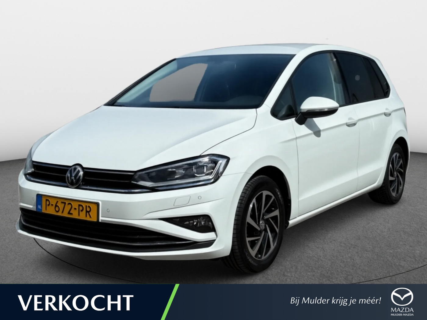 Volkswagen Golf Sportsvan 1.5 TSI ACT Highline Aut. | Privacy glass | Full led koplampen 2019 - voorkant