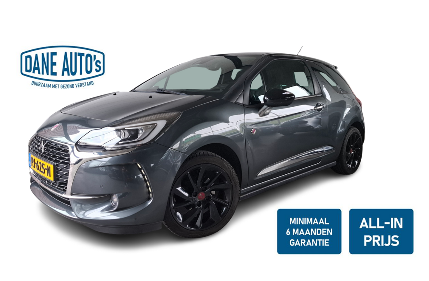 DS DS 3 1.2 PureTech 130 pk Performance Line - RIJKLAARPRIJS 2017 - voorkant