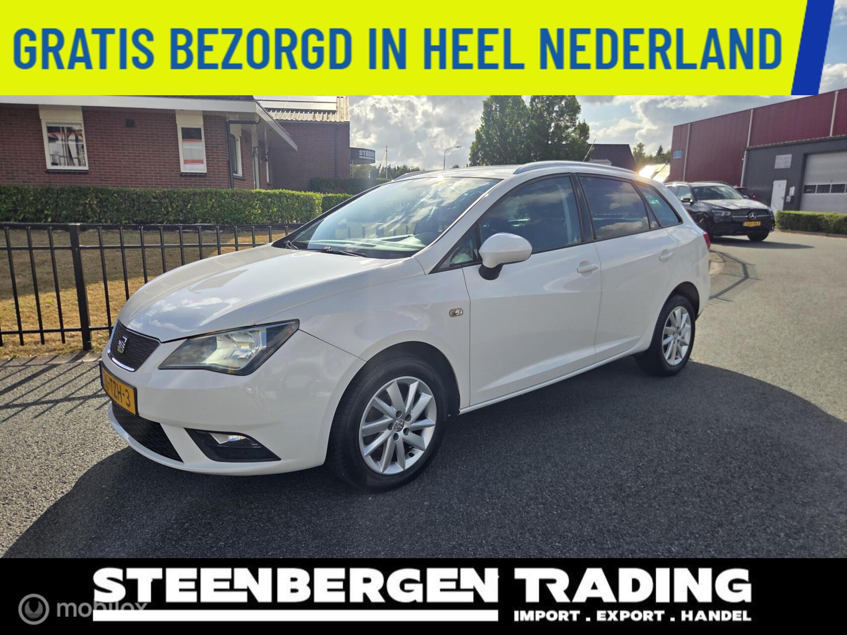 Seat Ibiza ST 1.2 TDI Reference Ecomotive ZEER NETTE AUTO 2012 - voorkant