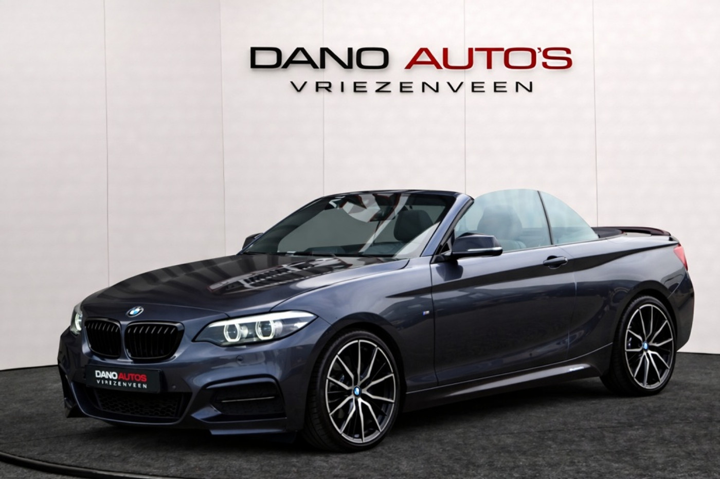 BMW M240i M240i Cabrio 400PK M-Performance LED/Camera/Navi/19'' 2020 - voorkant
