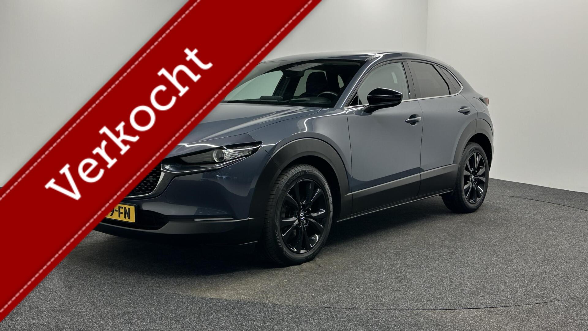 Mazda Mazda Cx-30 2.0 e-SkyActiv-X M Hybrid Homura NAVI CAMERA ECC ADAPTIEF CRUISE. 2022 - voorkant