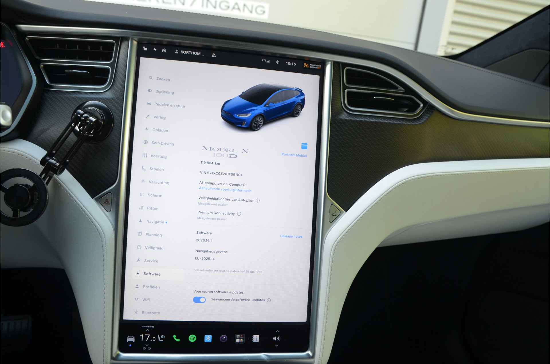 Foto van Tesla Model X