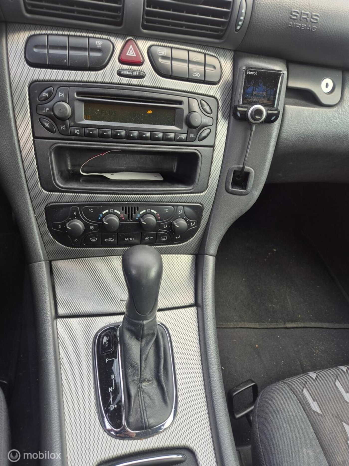 Mercedes-Benz C 200 Kompressor 200 K. automaat 2003 - voorkant