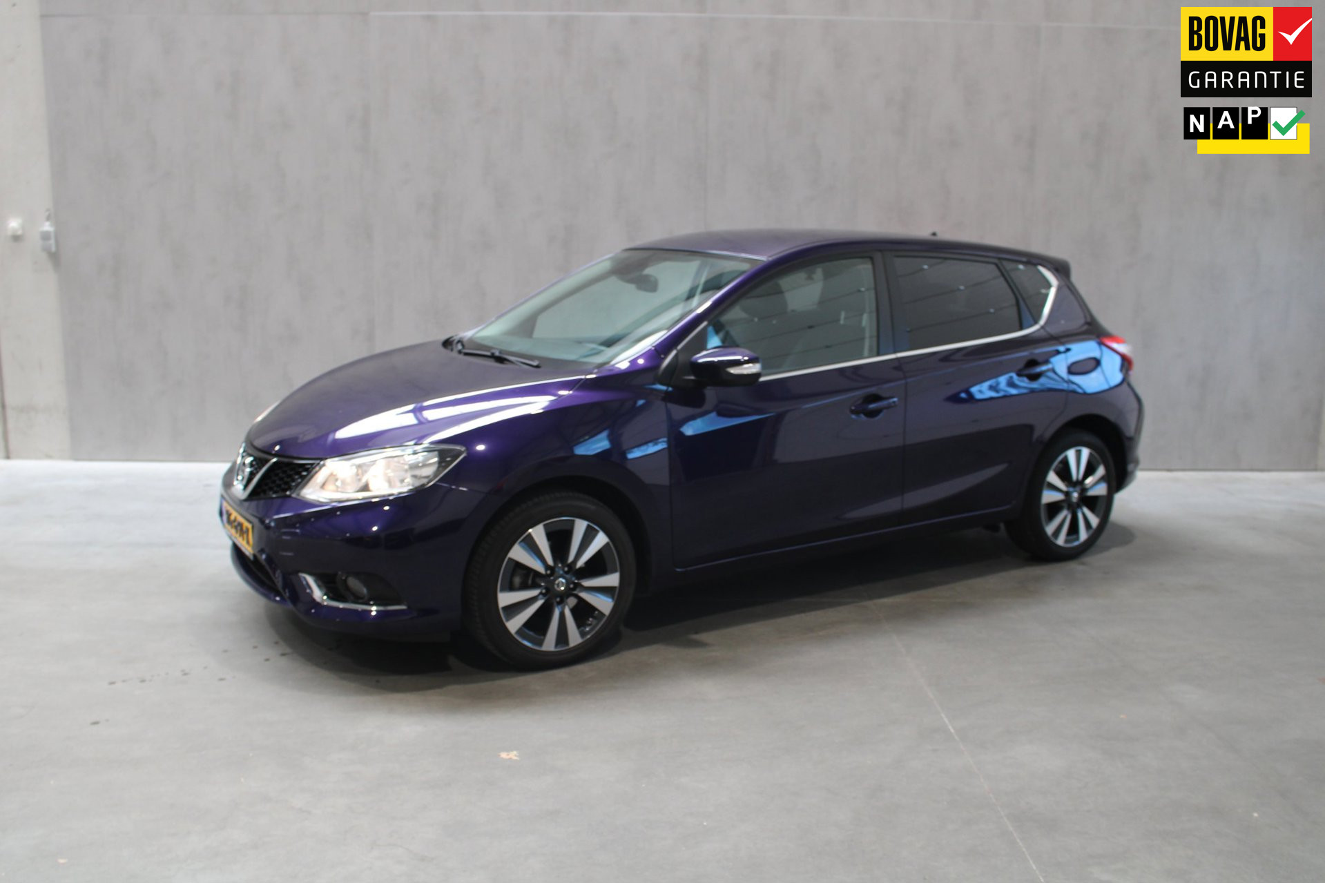 Nissan Nissan Pulsar 1.2 DIG-T N-Connecta Camera/Navi/Prijs is rijklaar incl 12 maanden bovag 2017 - voorkant