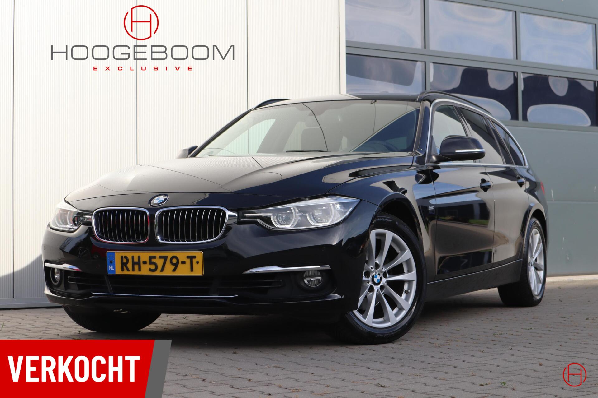 BMW 320i 320i Luxury Line / Leder / LED / Stoelverwarming / PDC 2017 - voorkant