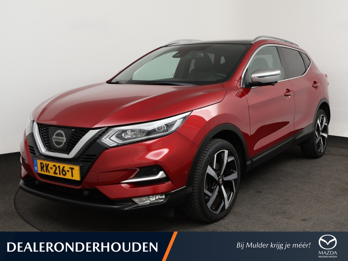 Nissan Qashqai 1.6 Tekna + 2017 - voorkant