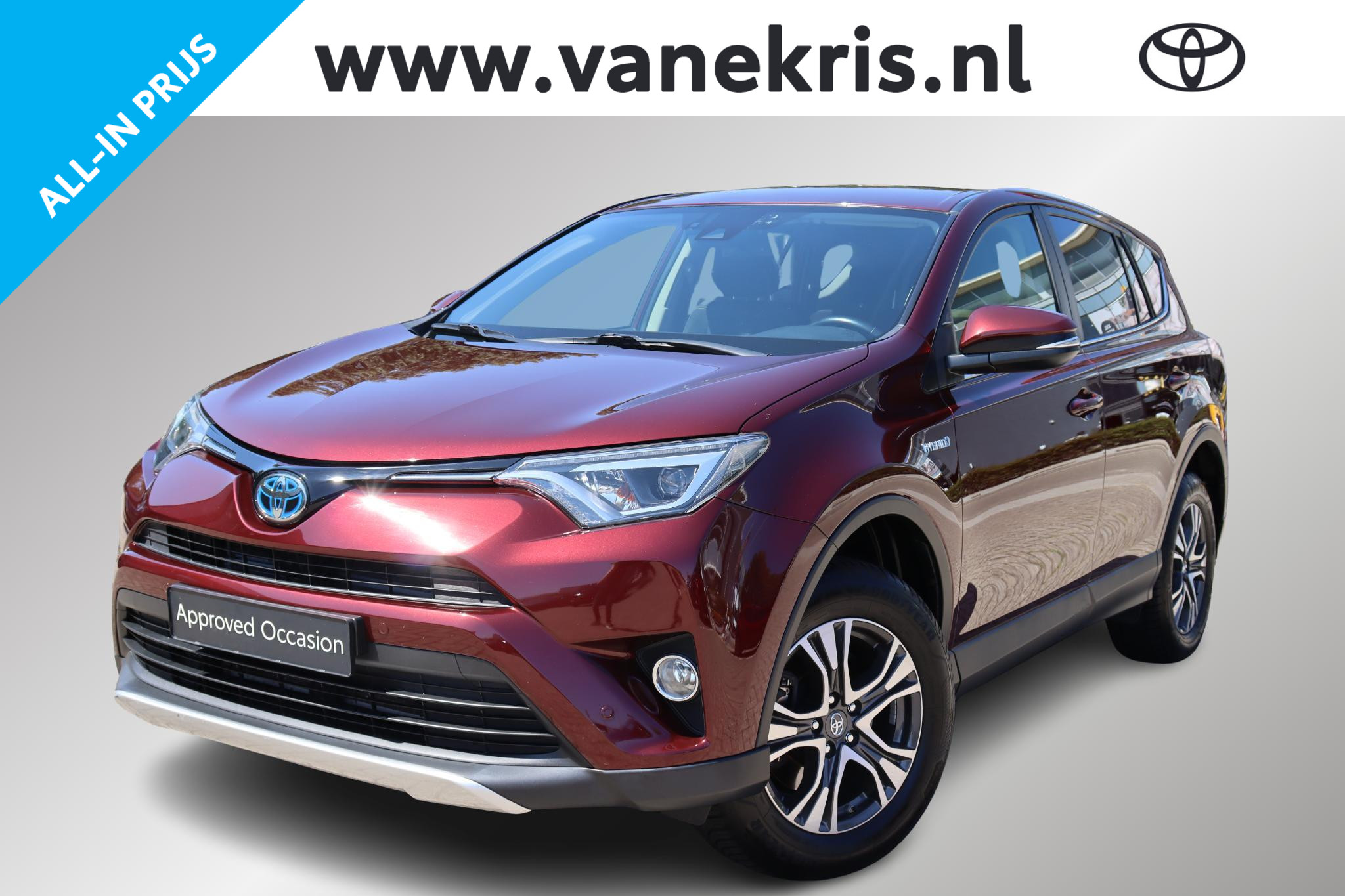 Toyota Toyota Rav4 2.5 Hybrid AWD Dynamic 2016 - voorkant