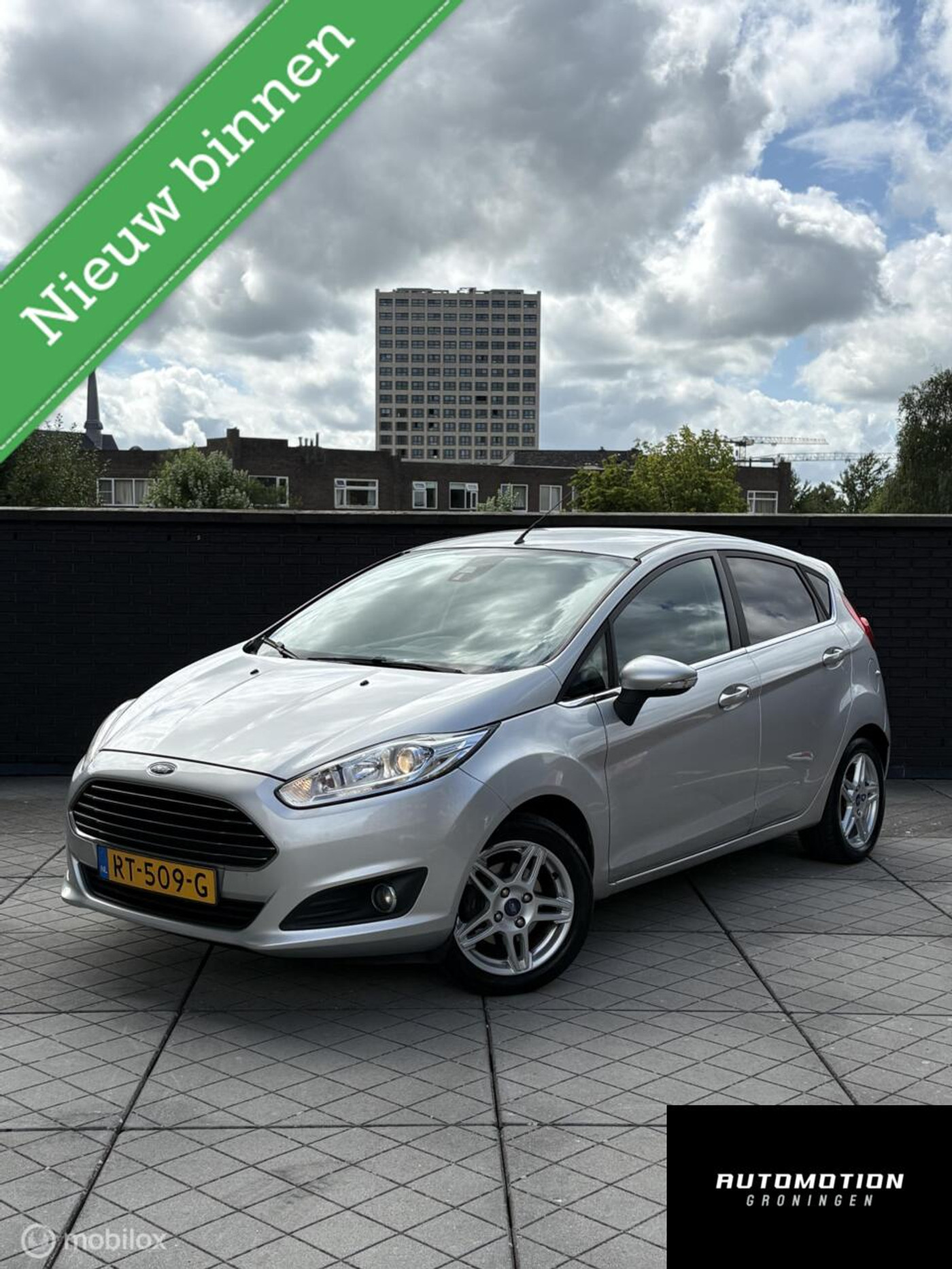 Ford Fiesta 1.0 EcoBoost Titanium PDC STOEL.V AIRCO 2014 - voorkant