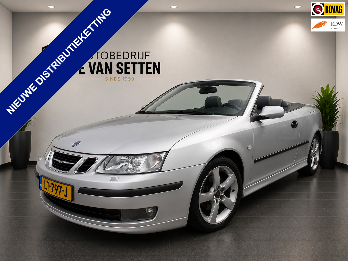 Saab Saab 9-3 1.8t Vector Nieuwe Distributieketting, Nieuwe Remmen 2005 - voorkant