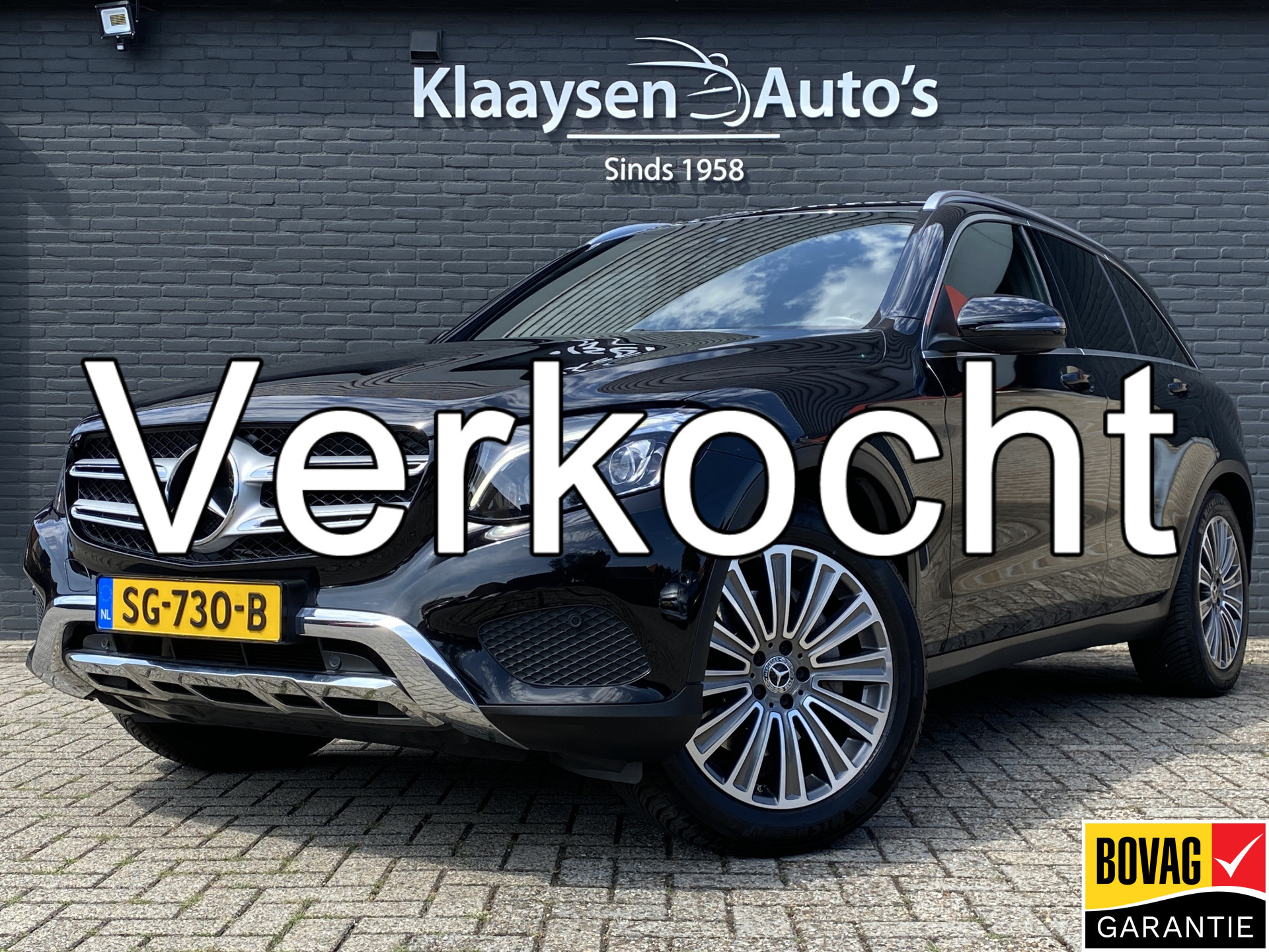Mercedes-Benz GLC 250 4Matic 250 4MATIC Premium 211 pk AUT. | dealer onderh. | luchtvering | trekhaak | elektr. voorstoelen | navigatie | cruise c. 2018 - voorkant