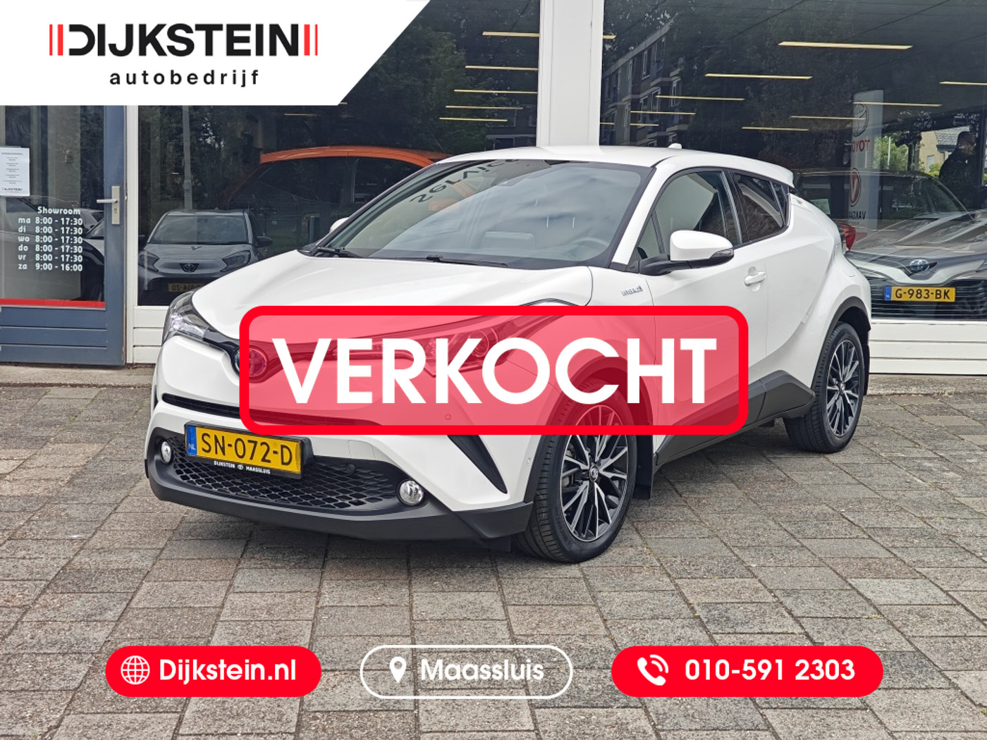 Toyota Toyota C-hr 1.8 Hybrid Executive 2018 - voorkant