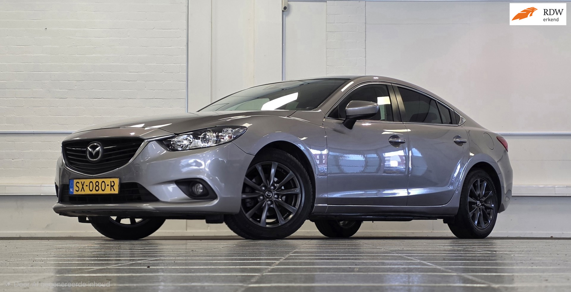 Mazda Mazda6 2.0i 16V S Trekhaak Clima 19"LM velgen Garantie Mooi! 2013 - voorkant