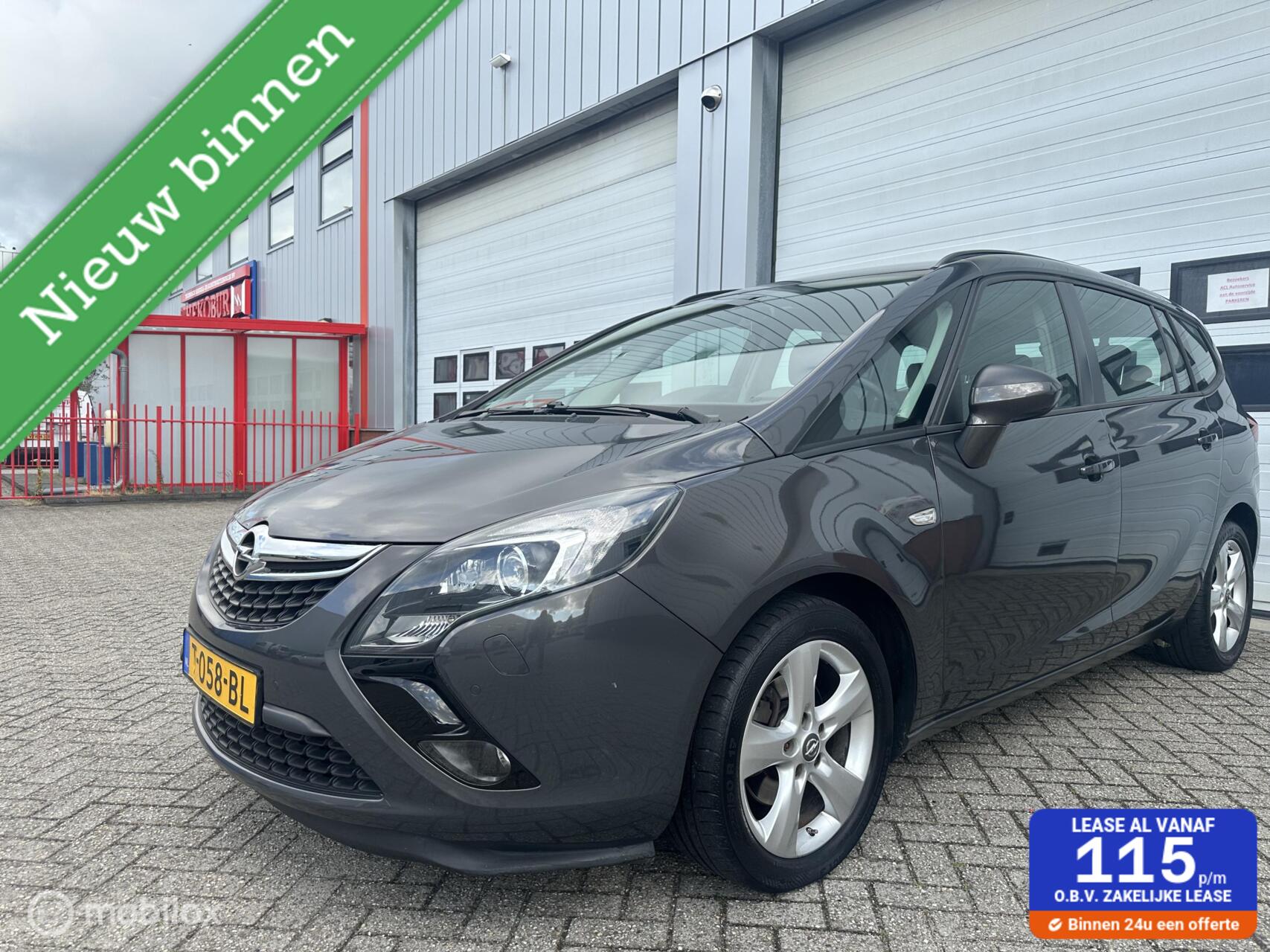 Opel Zafira Tourer 1.4 Innovation 7 Pers/Airco/Camera/Cruise 2016 - voorkant