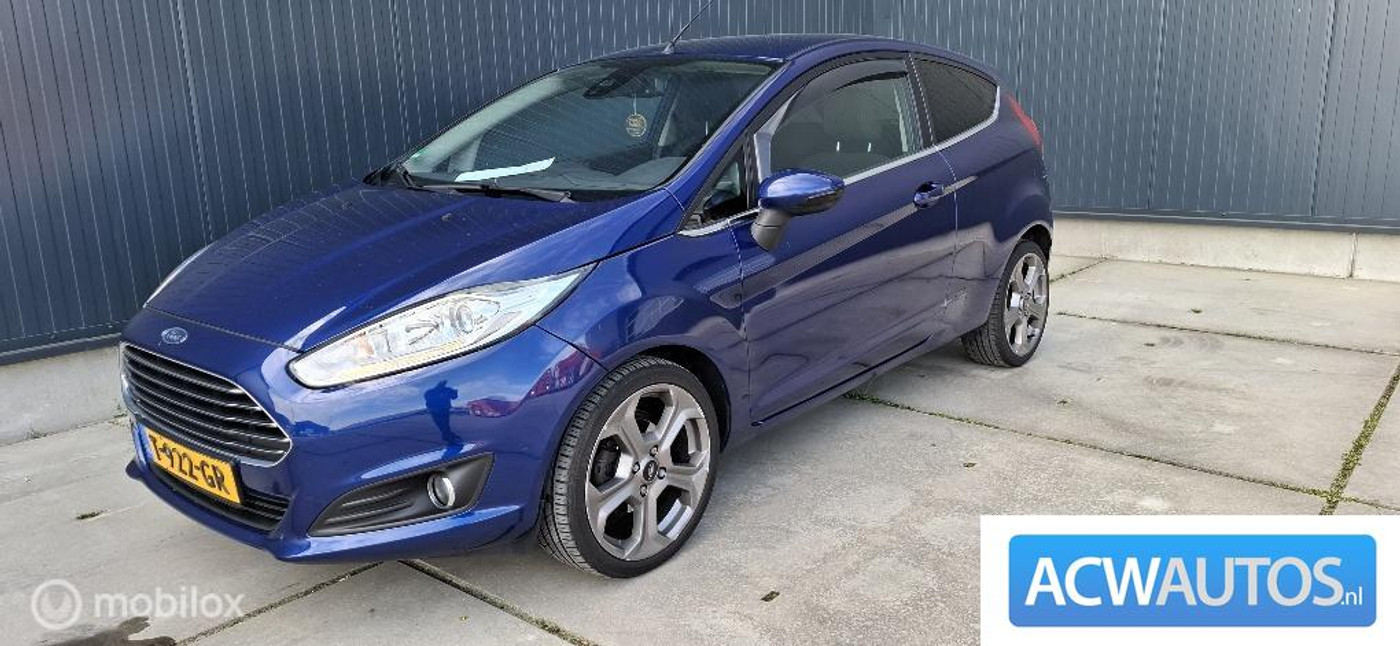 Ford Fiesta 1.0 EcoBoost Titanium X 2015 - voorkant