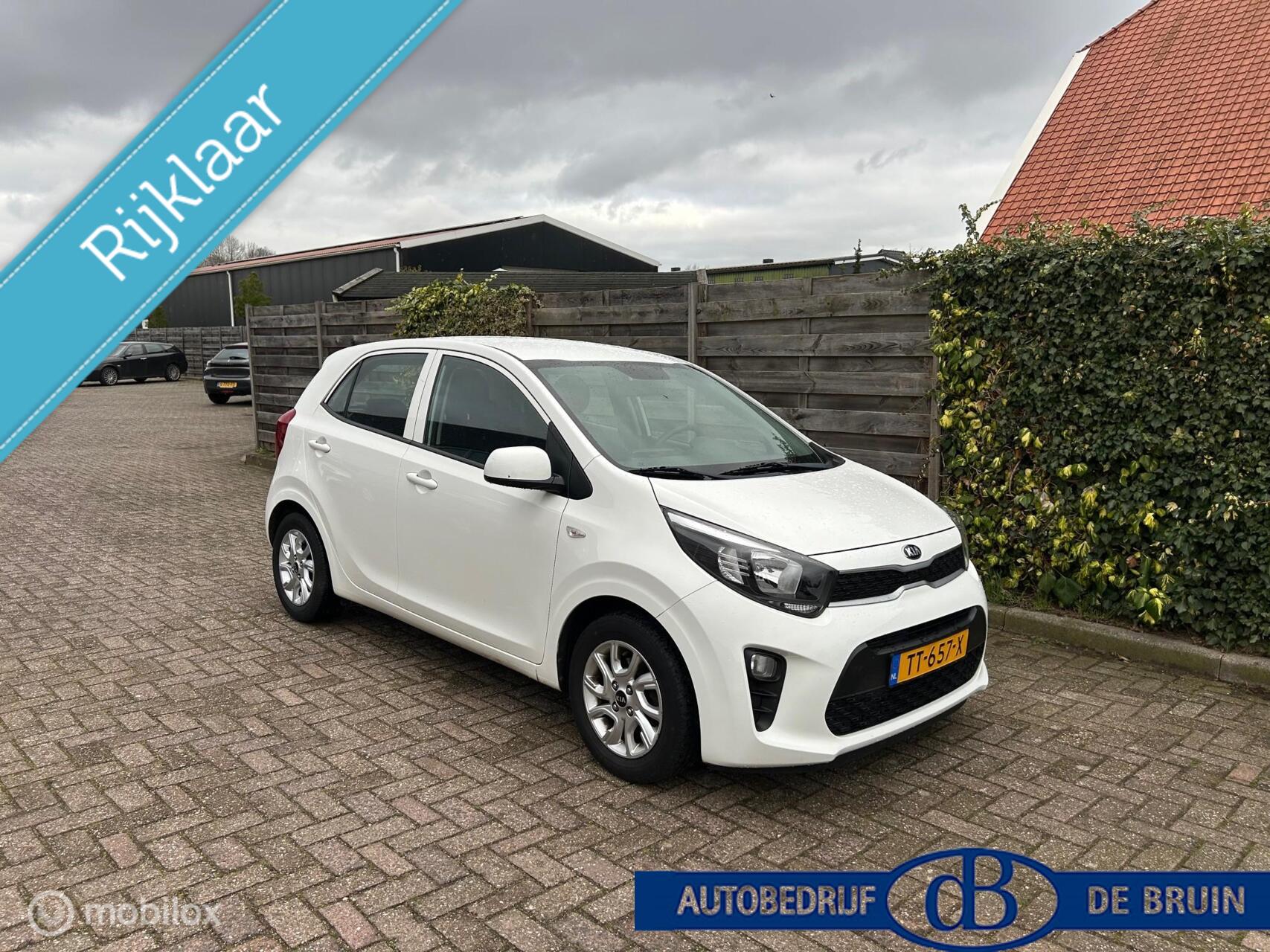 Kia Picanto 1.0 CVVT EconomyPlusLine Airco LM velgen 2018 - voorkant