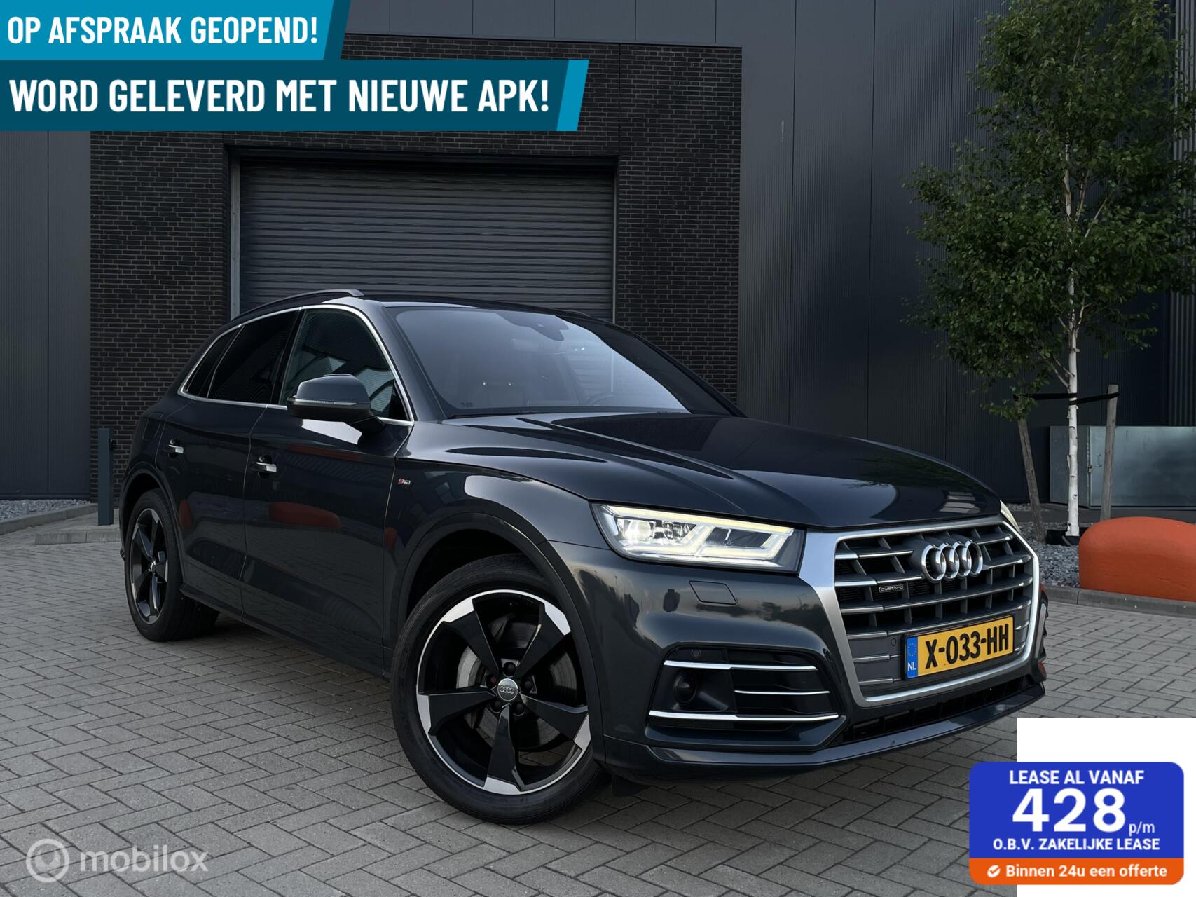 Audi Q5 55 TFSI e quattro Competition|LUCHT VERING|DIG DASH| 2019 - voorkant