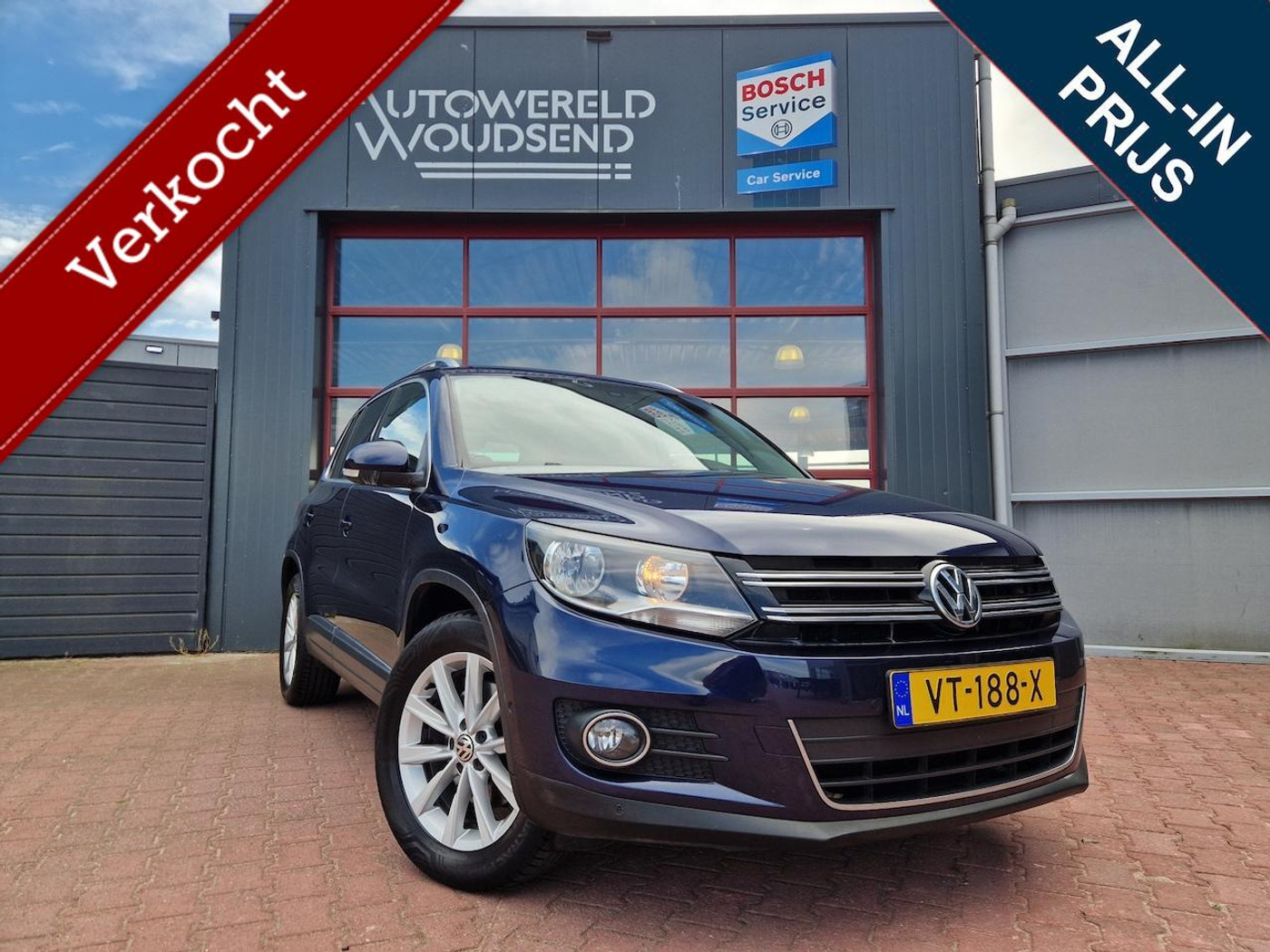 Volkswagen Tiguan 2.0TDI Comfortl. 6 MND BOVAG GAR | GRIJS KENTEKEN | ECC | PDC V+A | NAVI | CRUISE | TREKHA 2016 - voorkant