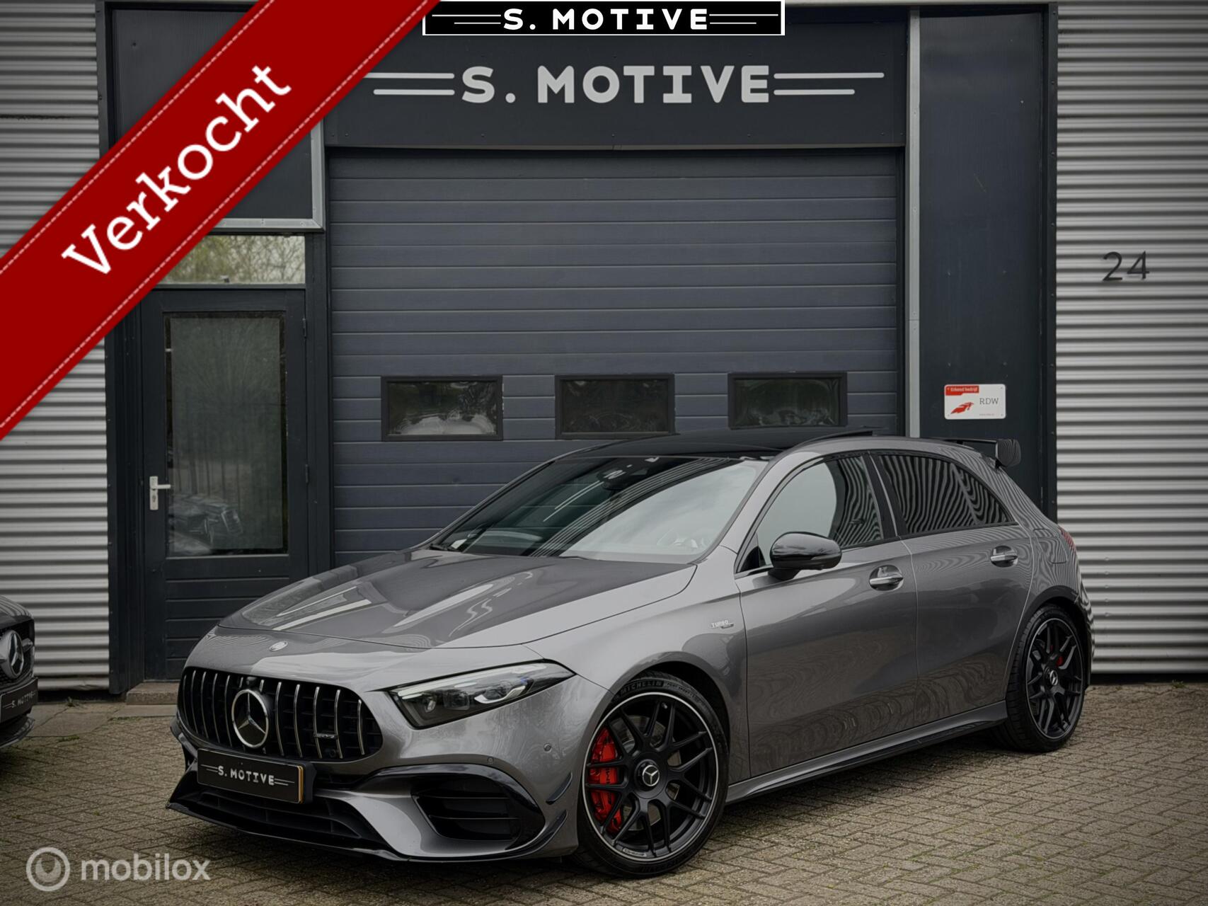 Mercedes-Benz AMG A 45 S 4matic+ AMG 45 S 4MATIC+ AERO, 360, Kuip, Burmester 2023 - voorkant