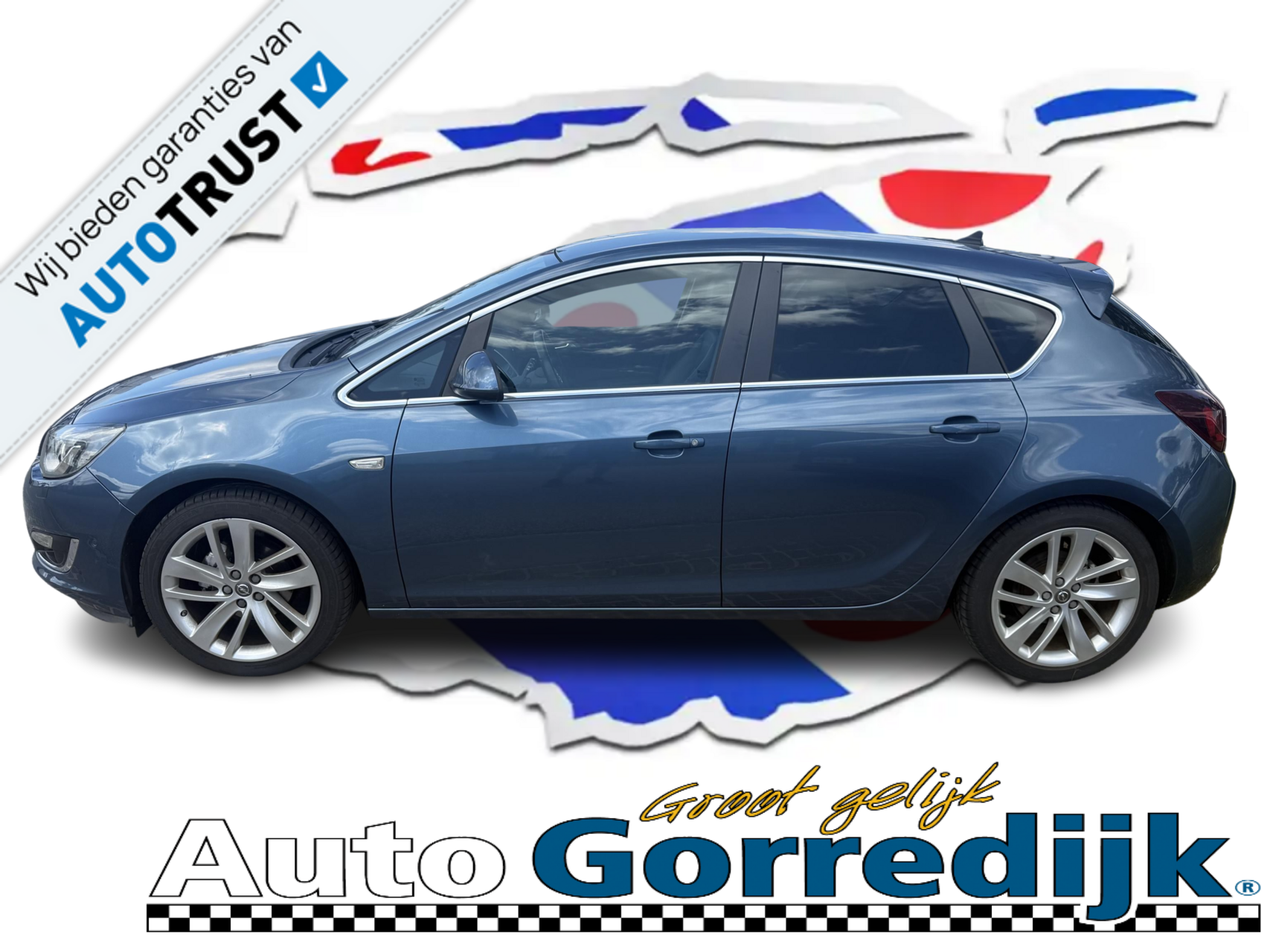 Opel Astra 1.4 Turbo Sport + NAVI,CAMERA,18 INCH,CRUISE,LEER 2015 - voorkant