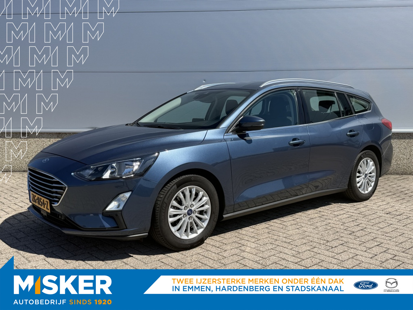 Ford Focus 1.0 EcoB. Tit. Bns 2019 - voorkant