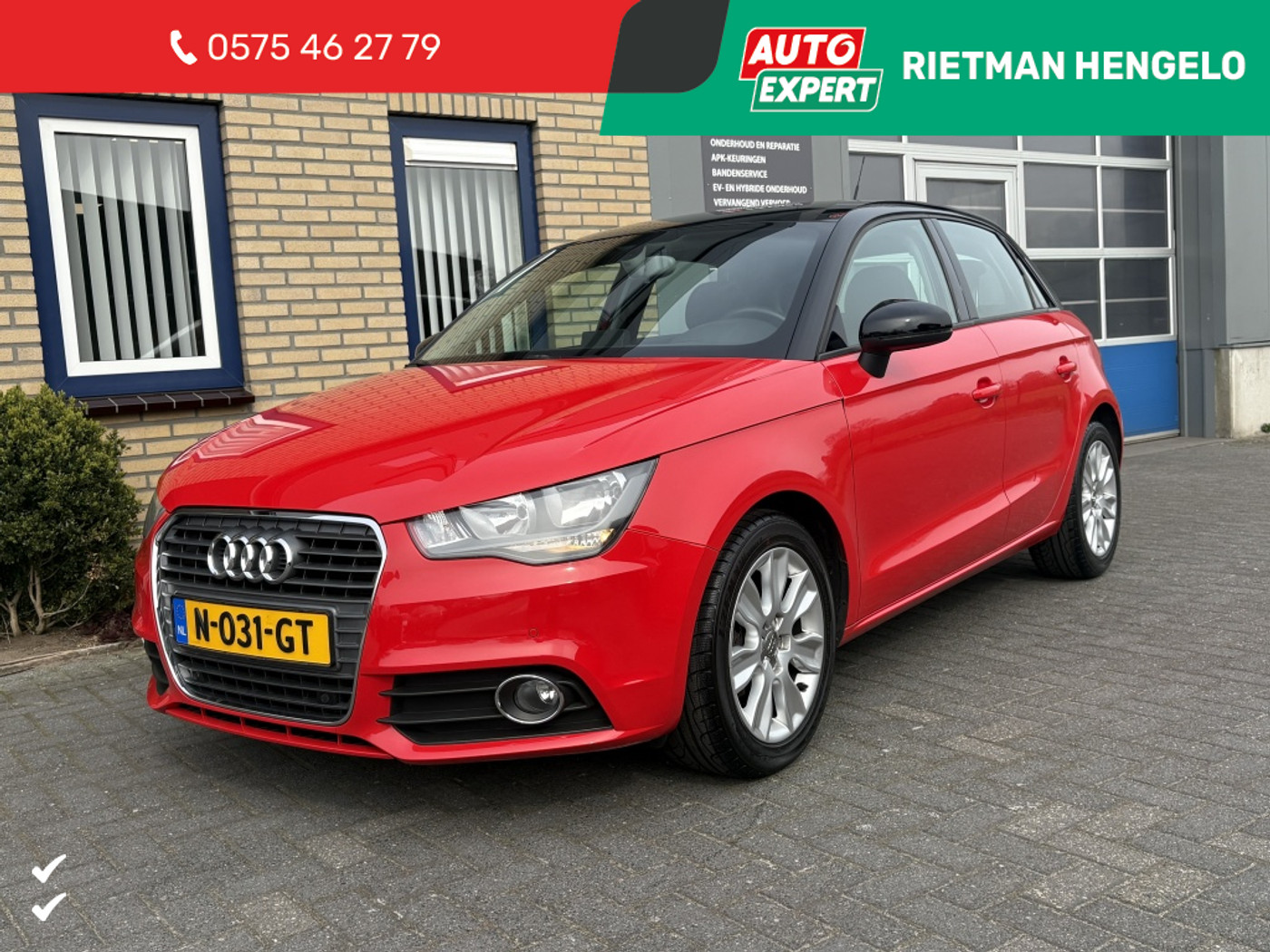 Audi A1 Sportback 1.4 TFSI Pro Line S 2013 - voorkant