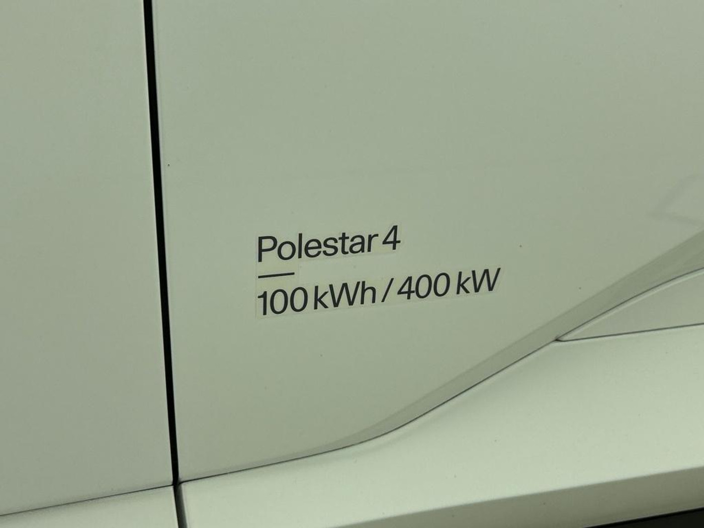 Foto van Polestar 4