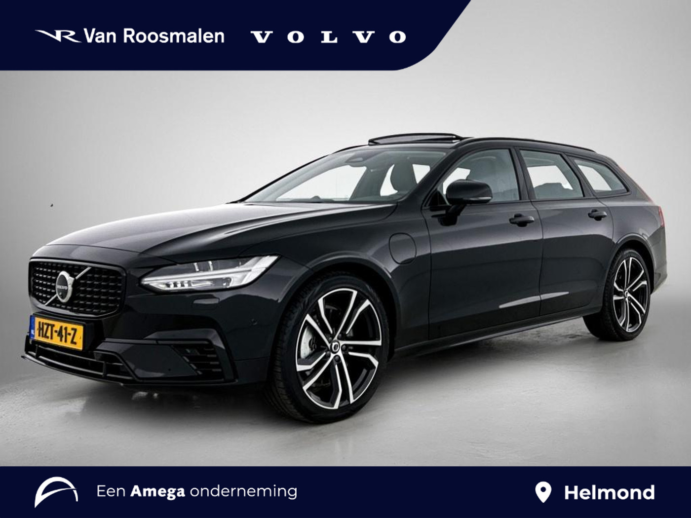 Volvo V90 2.0 T8 AWD UItra Dark 2025 - voorkant