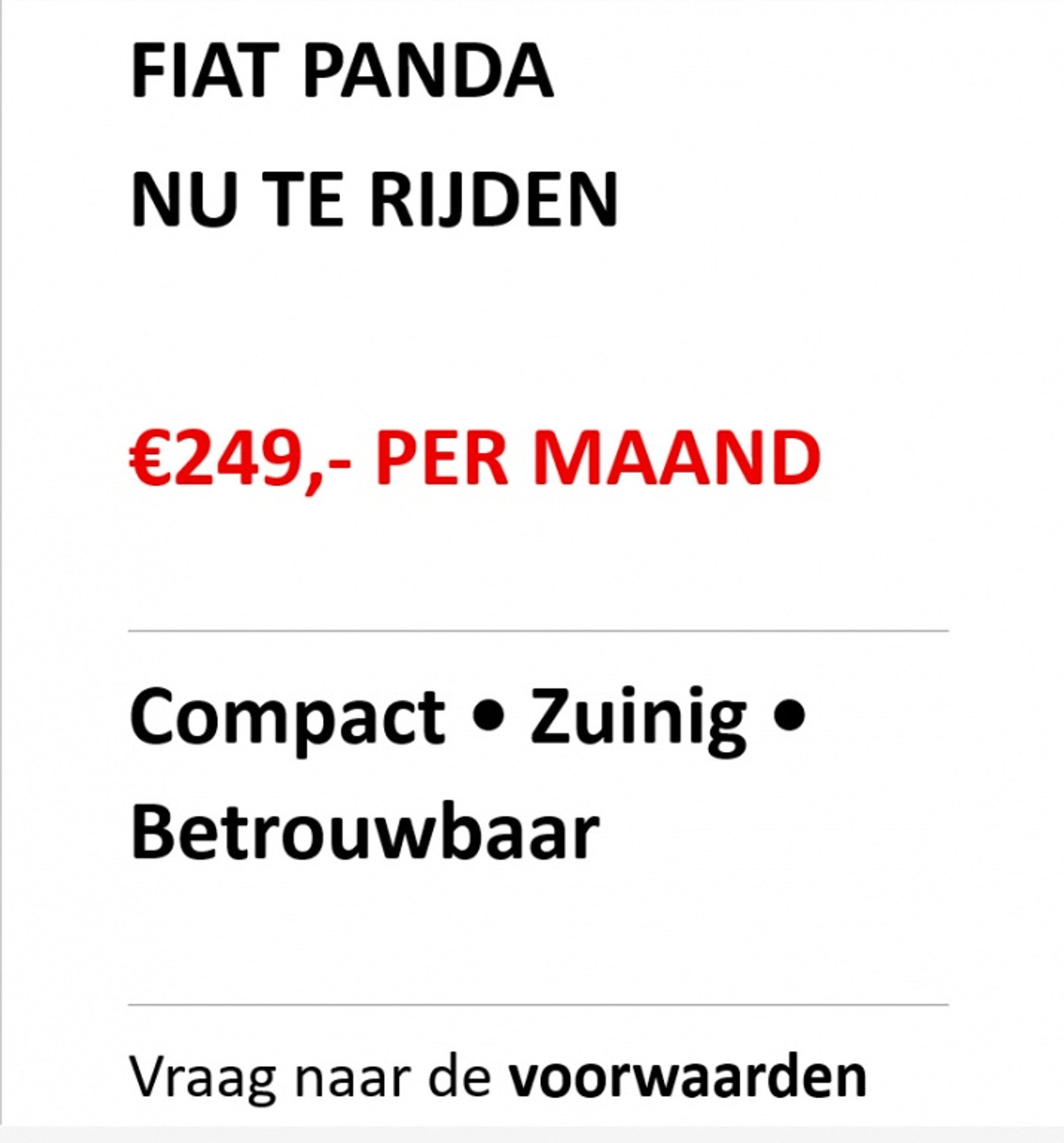 Foto van Fiat Panda