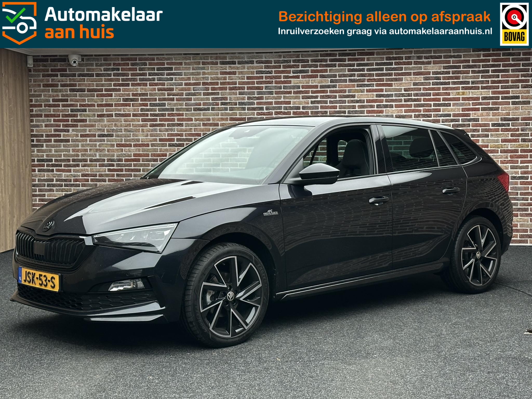Skoda Scala 1.5 TSI ACT Monte Carlo 2024 - voorkant