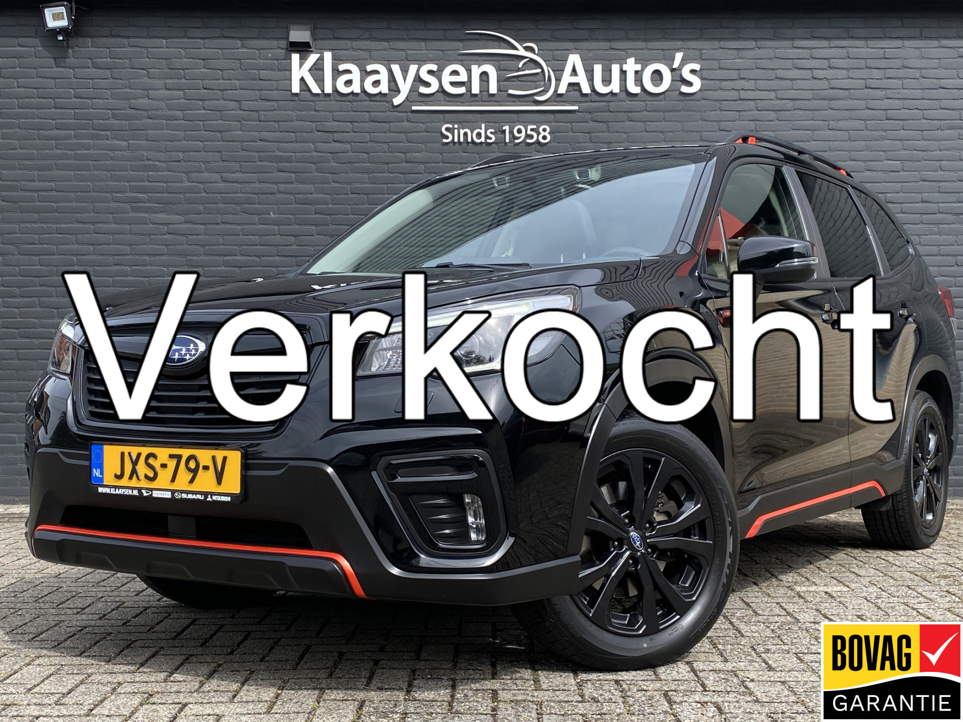 Subaru Forester 2.0i e-BOXER Sport AWD AUT. | 1e eigenaar | dealer onderhouden | panoramadak | navigatie | eyesight 2021 - voorkant