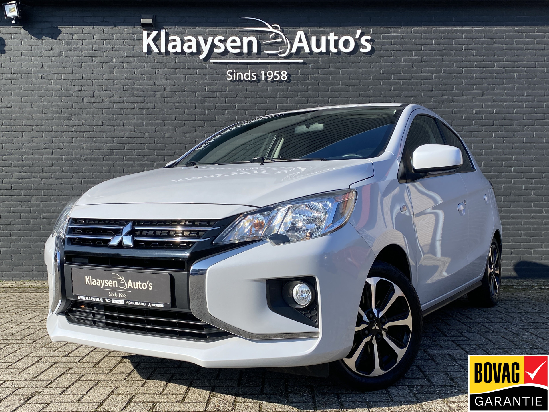 Mitsubishi Space Star 1.2 Instyle AUT. | 1e eigenaar | dealer onderhouden | navigatie | cruise control | stoelverwarming 2021 - voorkant