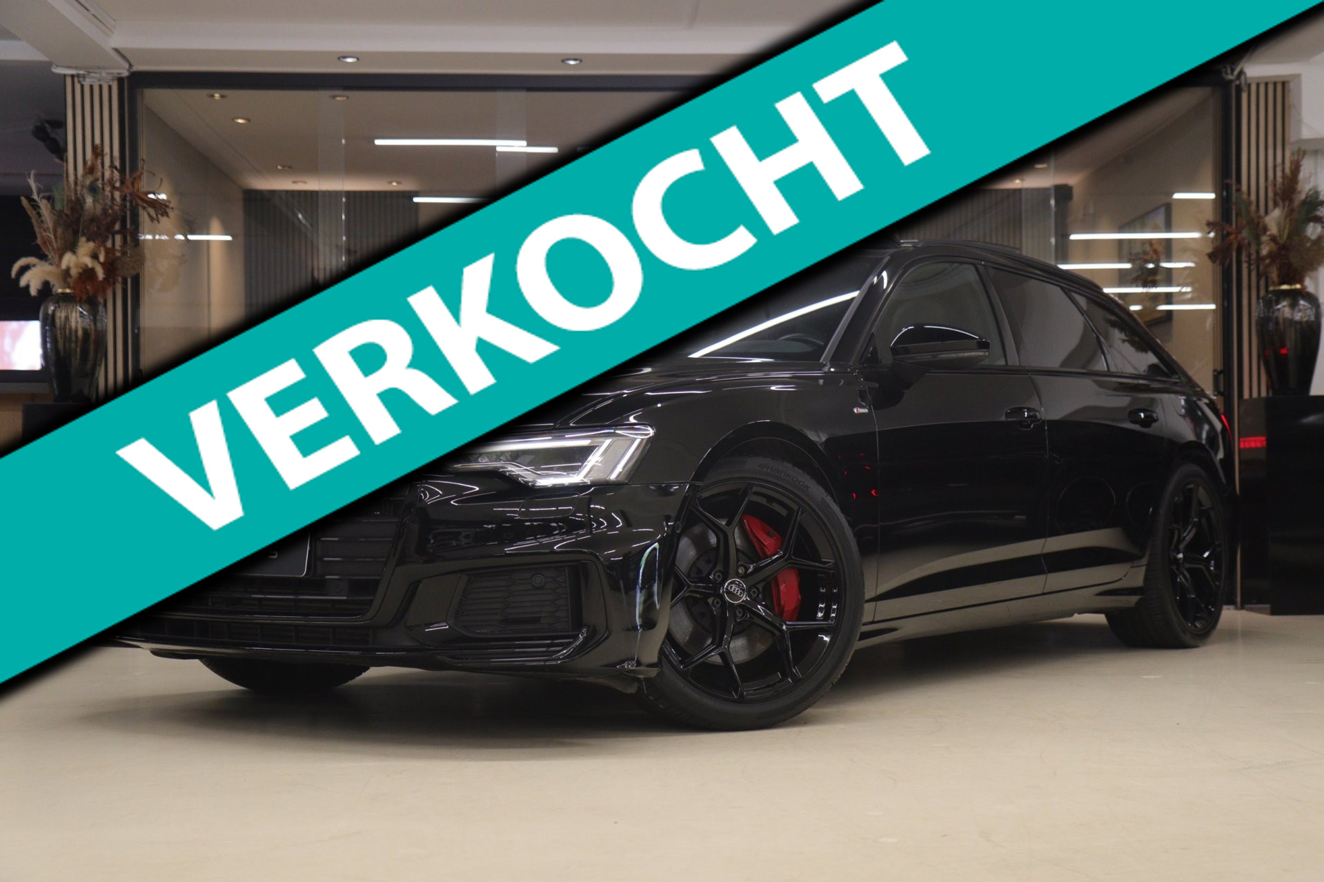 Audi A6 Avant 55 TFSI E 55 TFSI e quattro Competition PANO/LEER/HUD/SFEER/ACC/MEM/VOL 2021 - voorkant