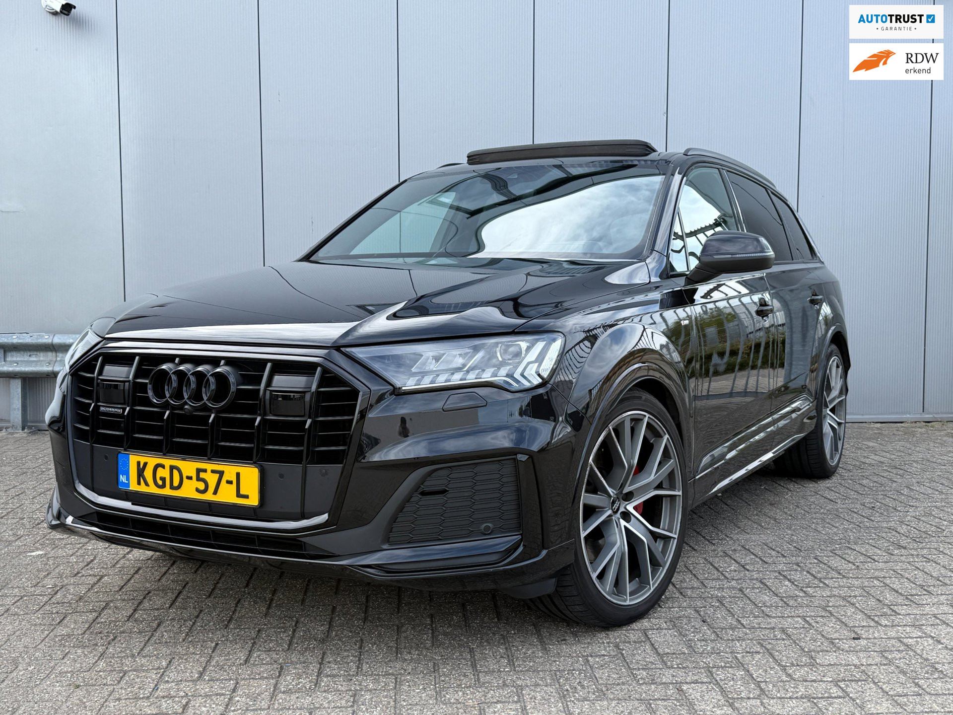 Audi Q7 50 TDI quattro Pro Line Plus 7-persoons | Panoramadak | Elektrische stoelen | Stoelverwarming | Luchtvering | Head-up 2020 - voorkant