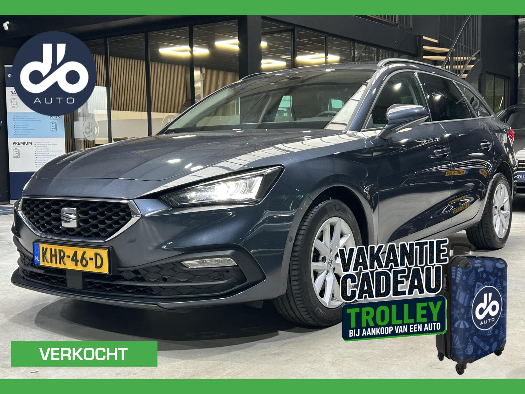 Seat Leon ST 1.0 eTSI AUTOM. Style DIGI DISPLAY I APPLE CARPLAY I NAVI + CAMERA I PDC V+A 2023 - voorkant