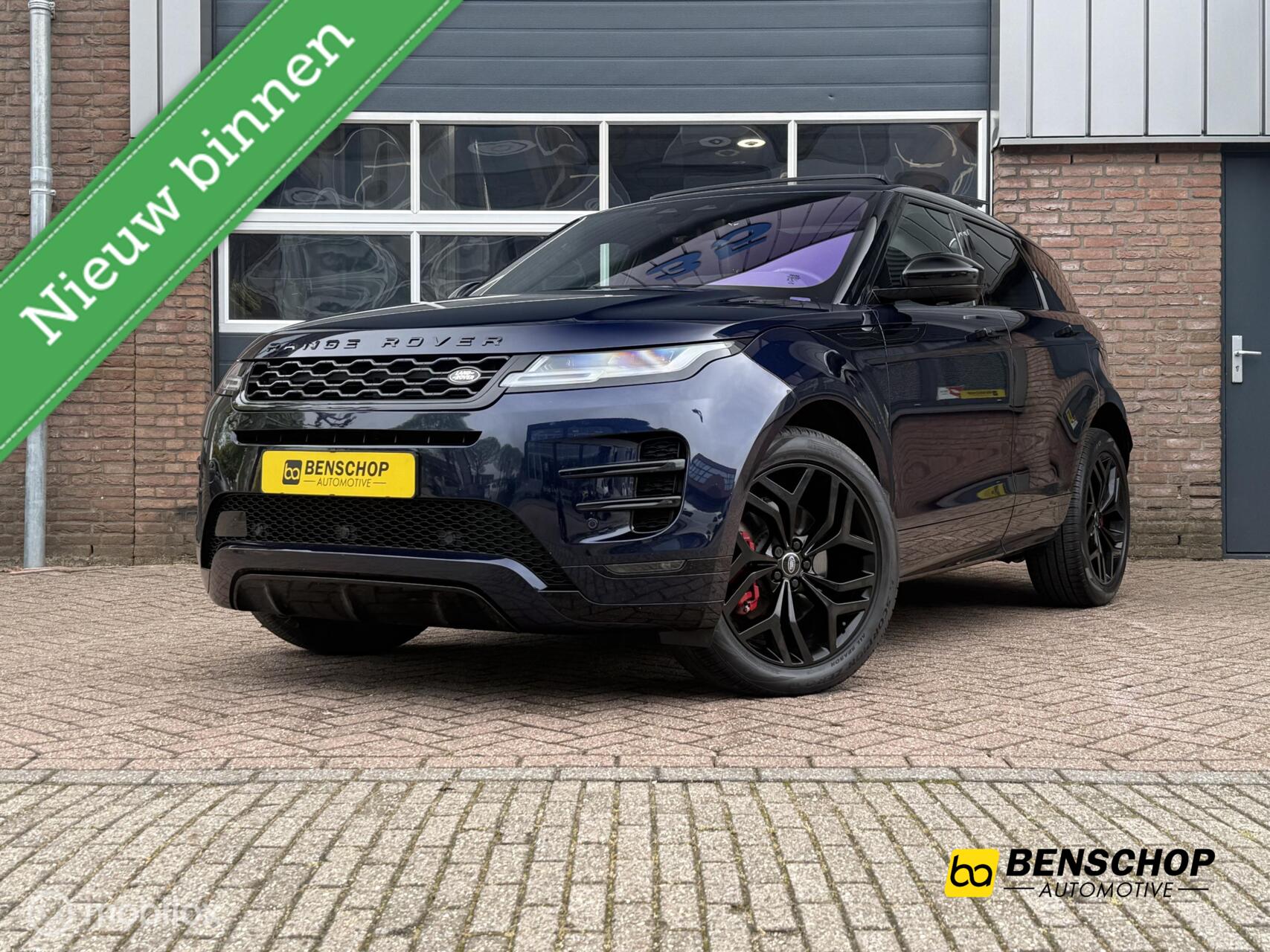 Land Rover Range Rover Evoque 1.5 P300e AWD Autobiography Panodak Leer Navi Carplay Camera 2021 - voorkant